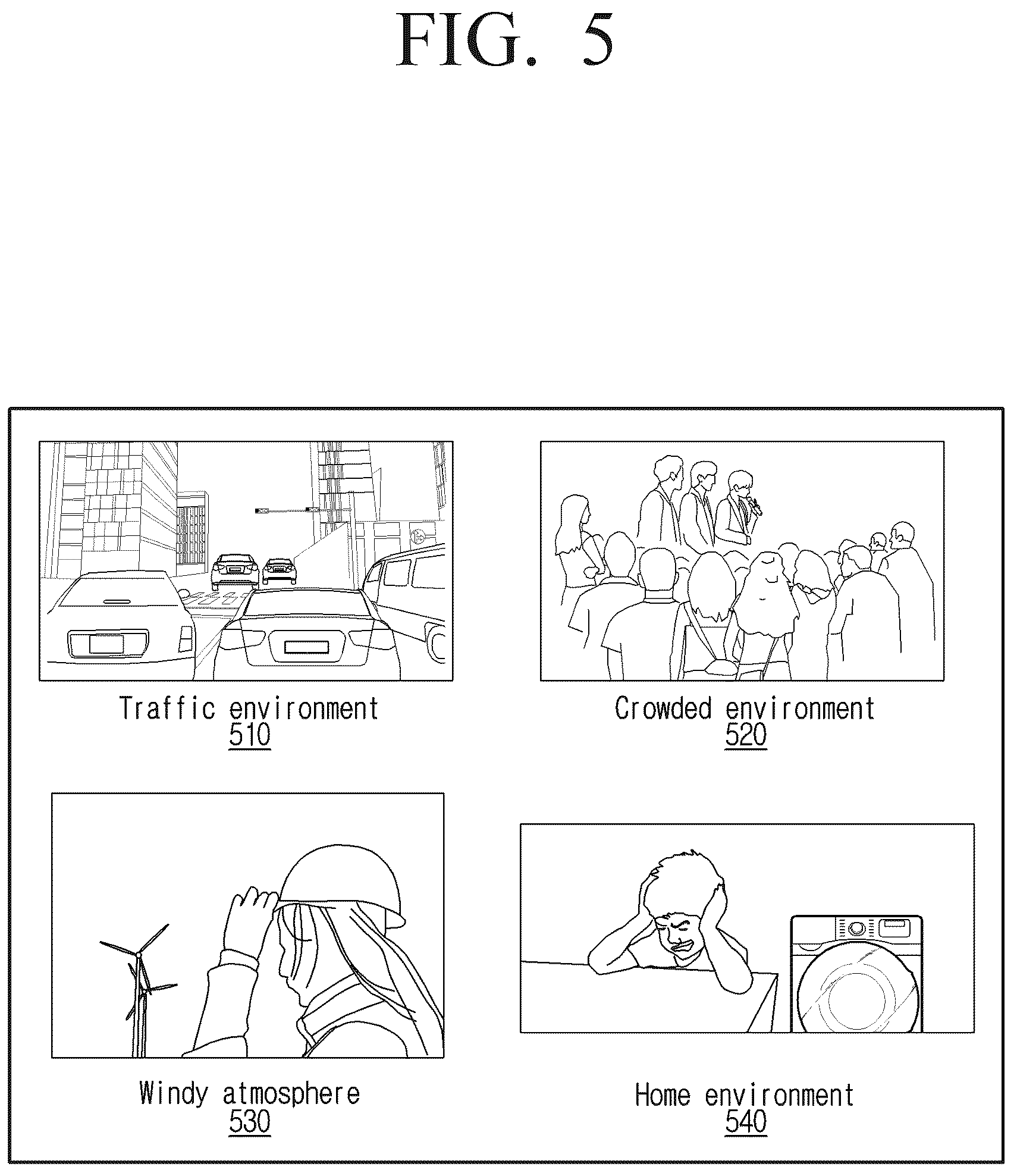 Patent US12592243 Figure 5 – Method and electronic device for personalized audio enhancement