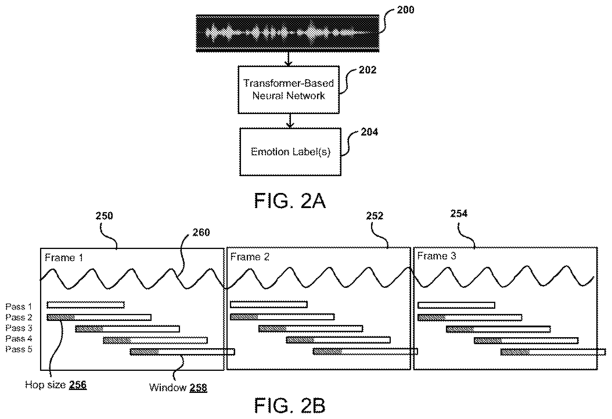 Patent US12592247 Figure 2 – Inferring emotion from speech in audio data using deep learning