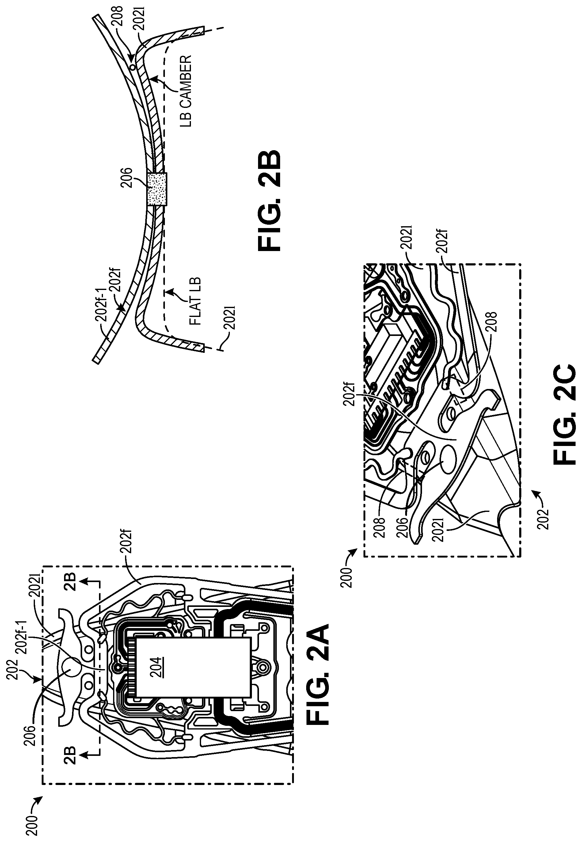 Patent US12592250 Figure 2 – Suspension flexure forming for gimbaling clearance