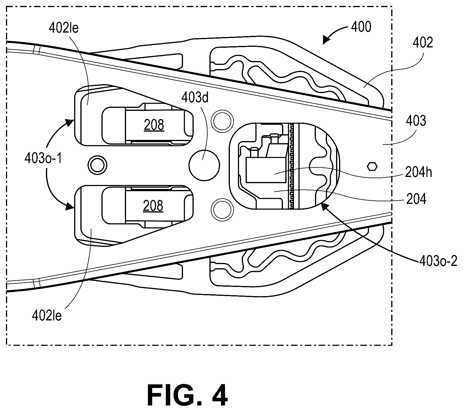 Patent US12592251 Figure 4 – Load beam fine actuator protection feature
