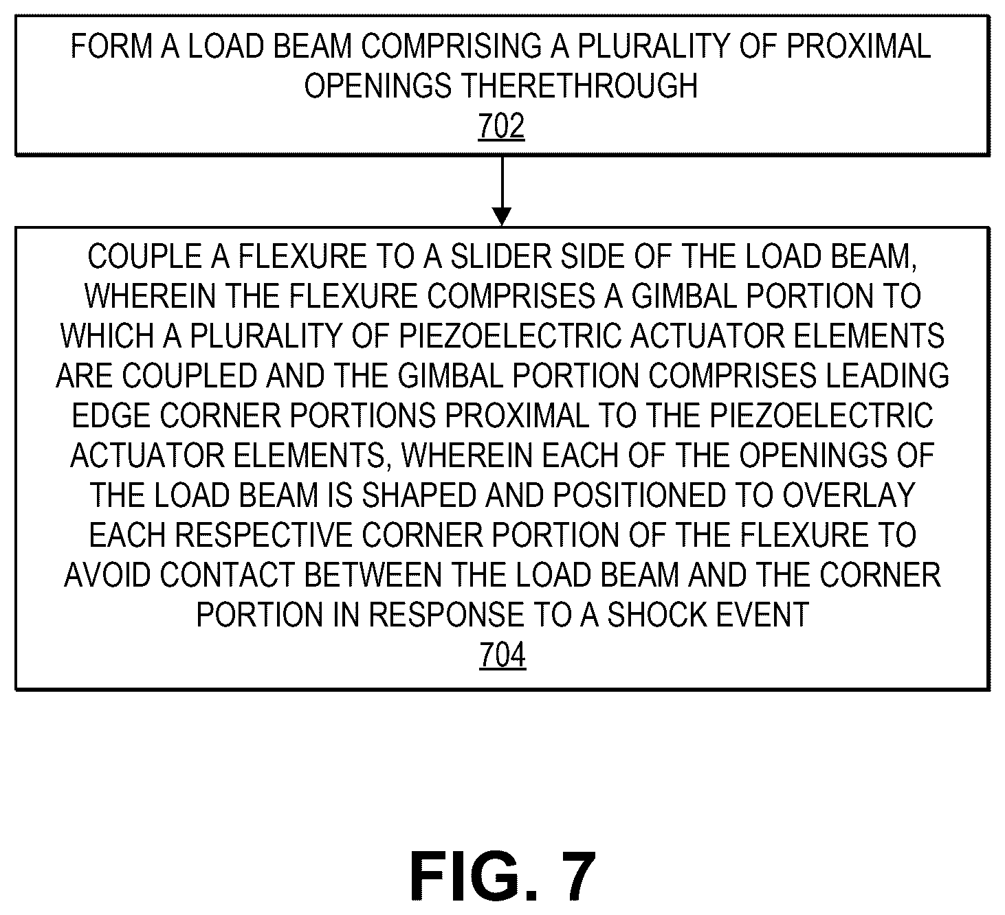 Patent US12592251 Figure 6 – Load beam fine actuator protection feature