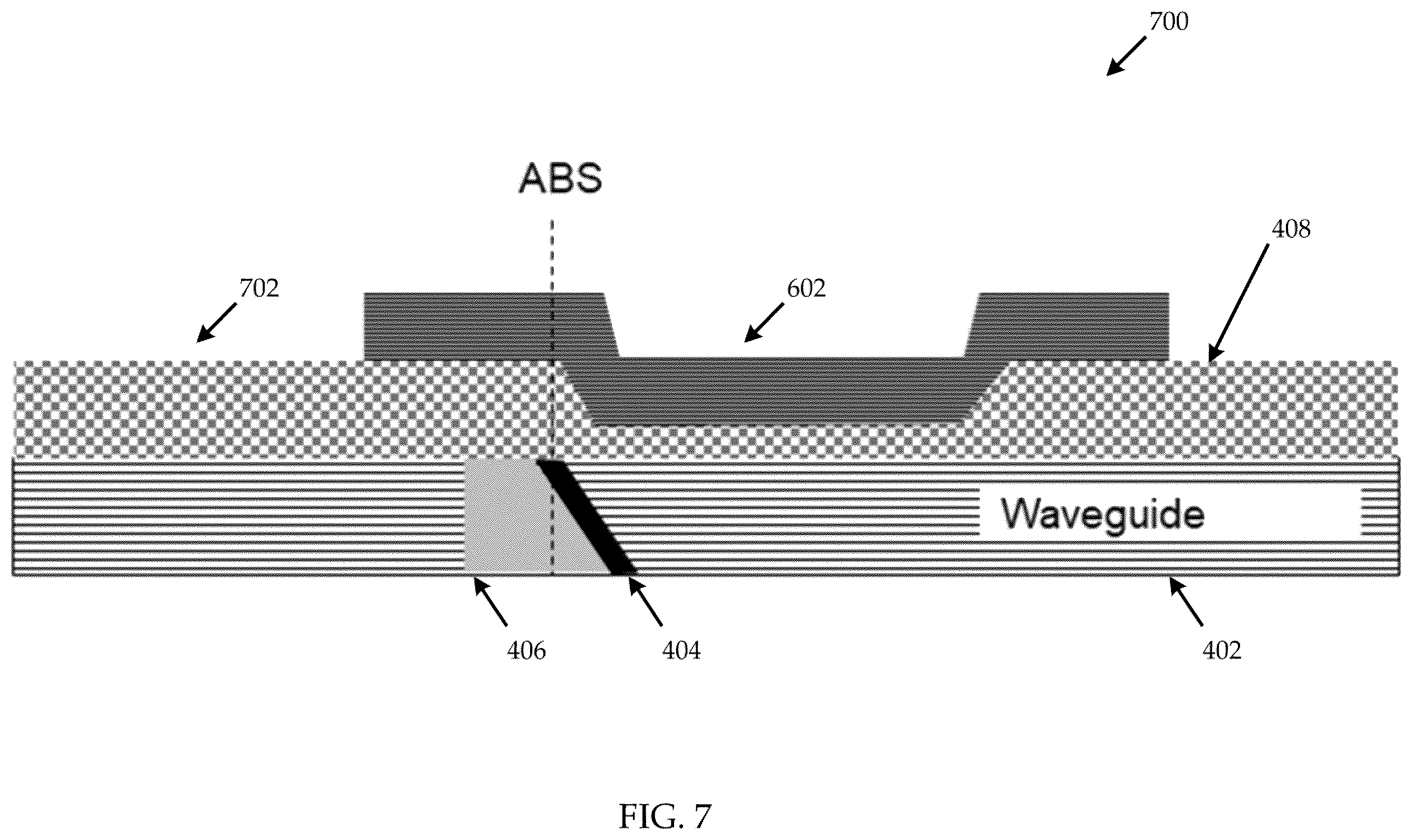 Patent US12592253 Figure 7 – Tapered bi-layer near field transducer for heat-assisted magnetic recording write heads