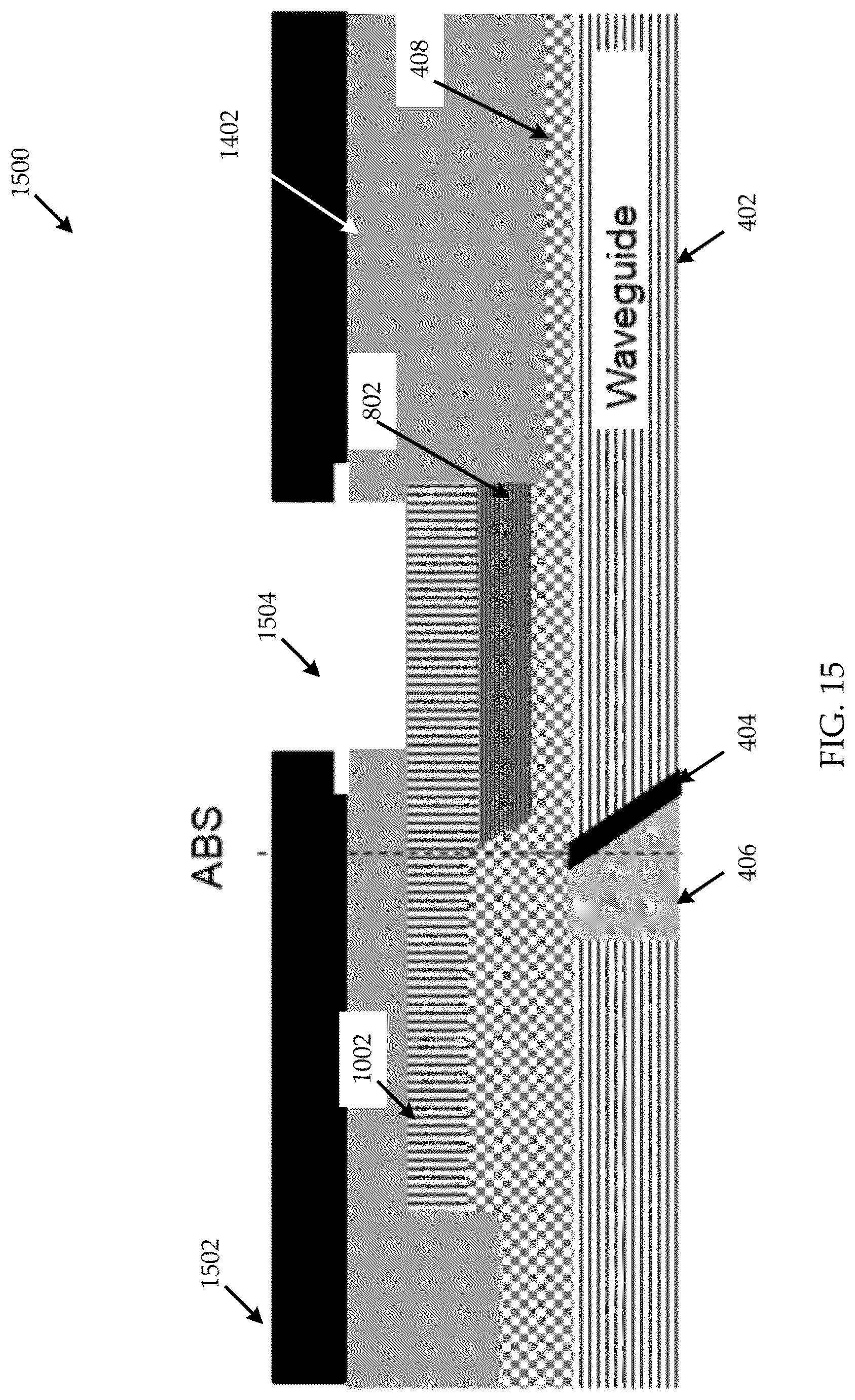 Patent US12592253 Figure 15 – Tapered bi-layer near field transducer for heat-assisted magnetic recording write heads