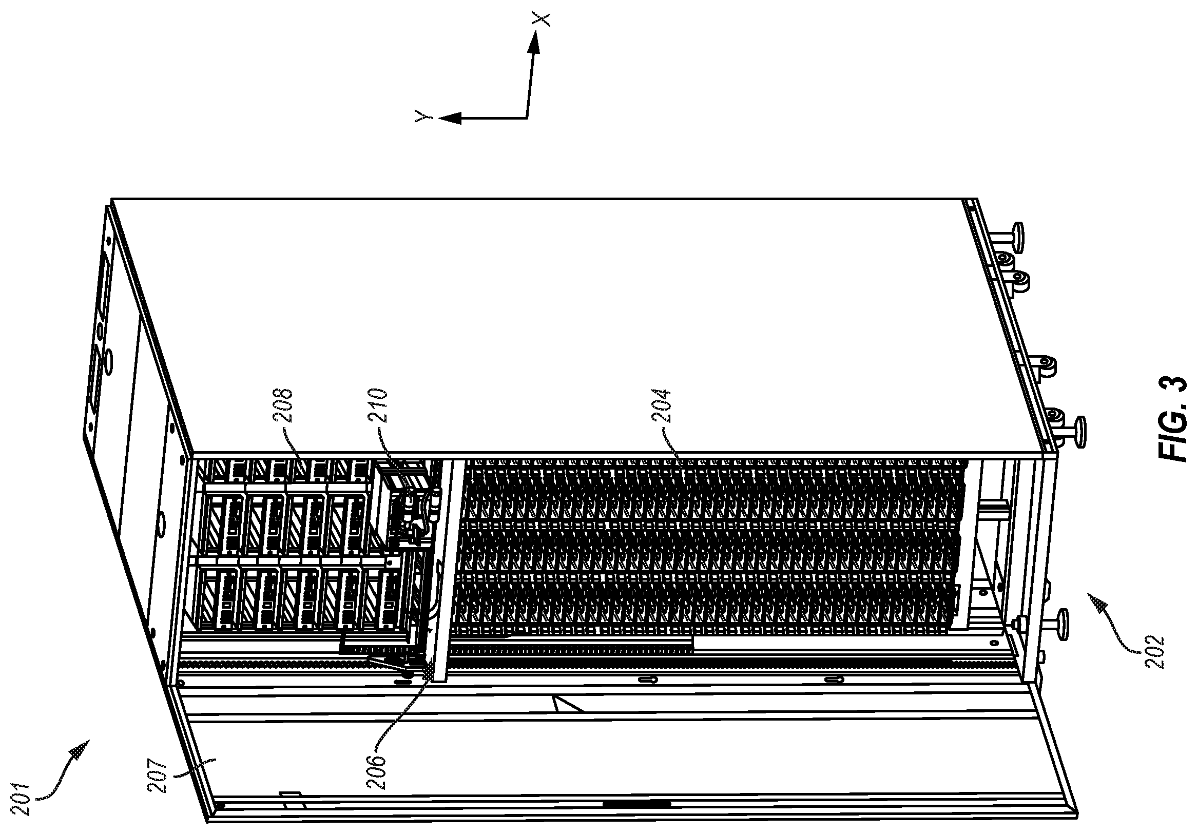 Patent US12592254 Figure 3 – Removable robot for automated data storage library