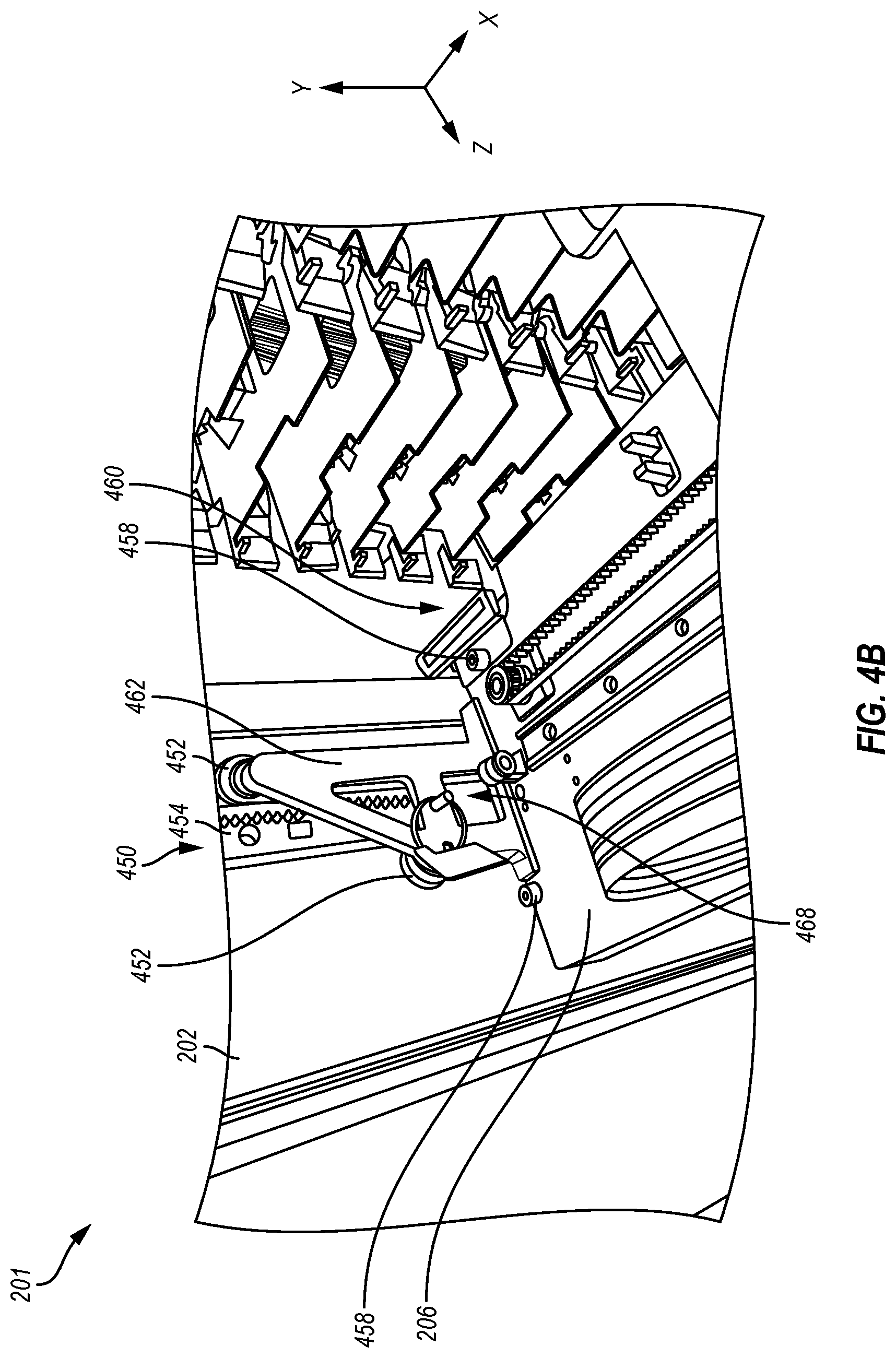 Patent US12592254 Figure 5 – Removable robot for automated data storage library