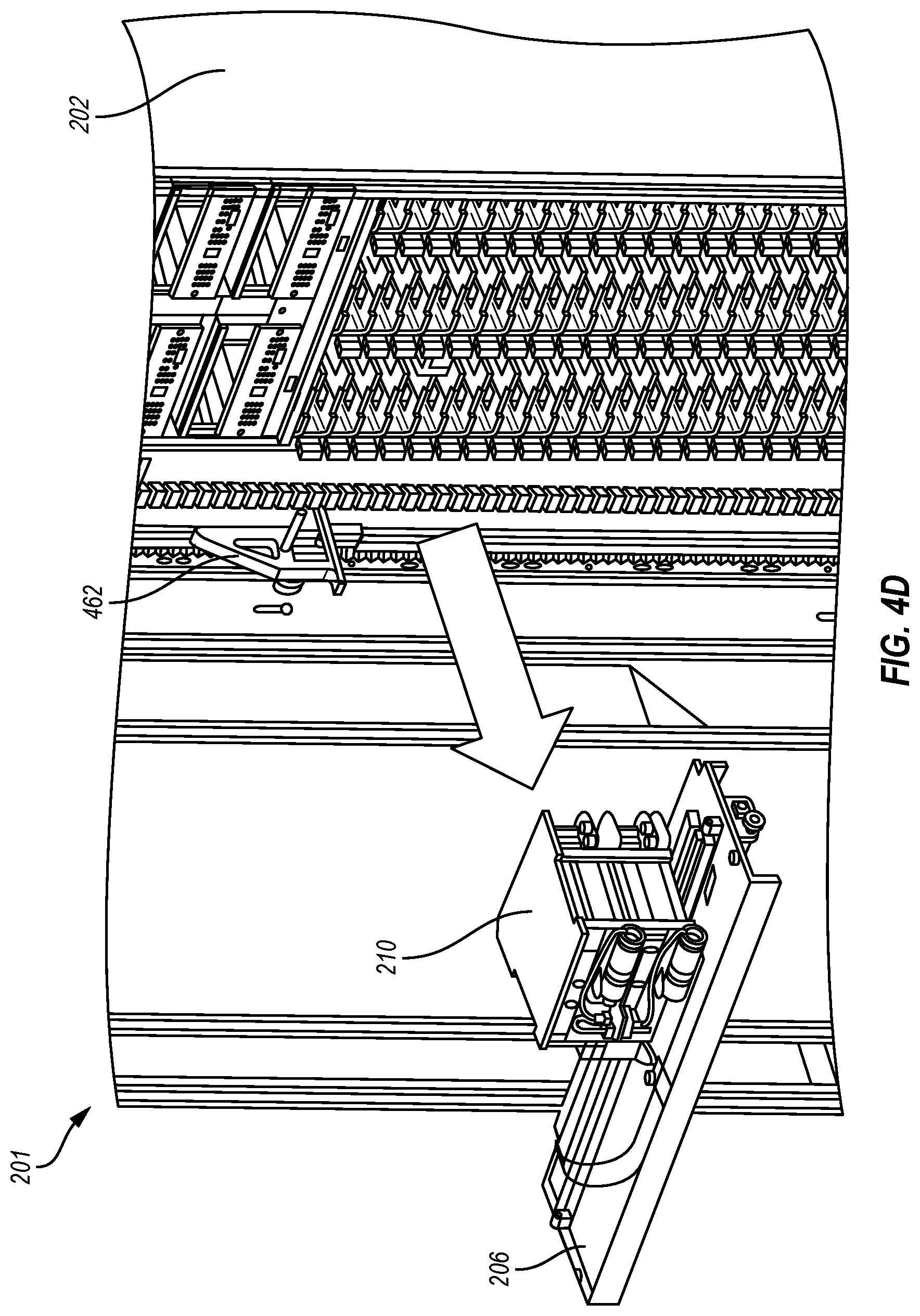 Patent US12592254 Figure 7 – Removable robot for automated data storage library