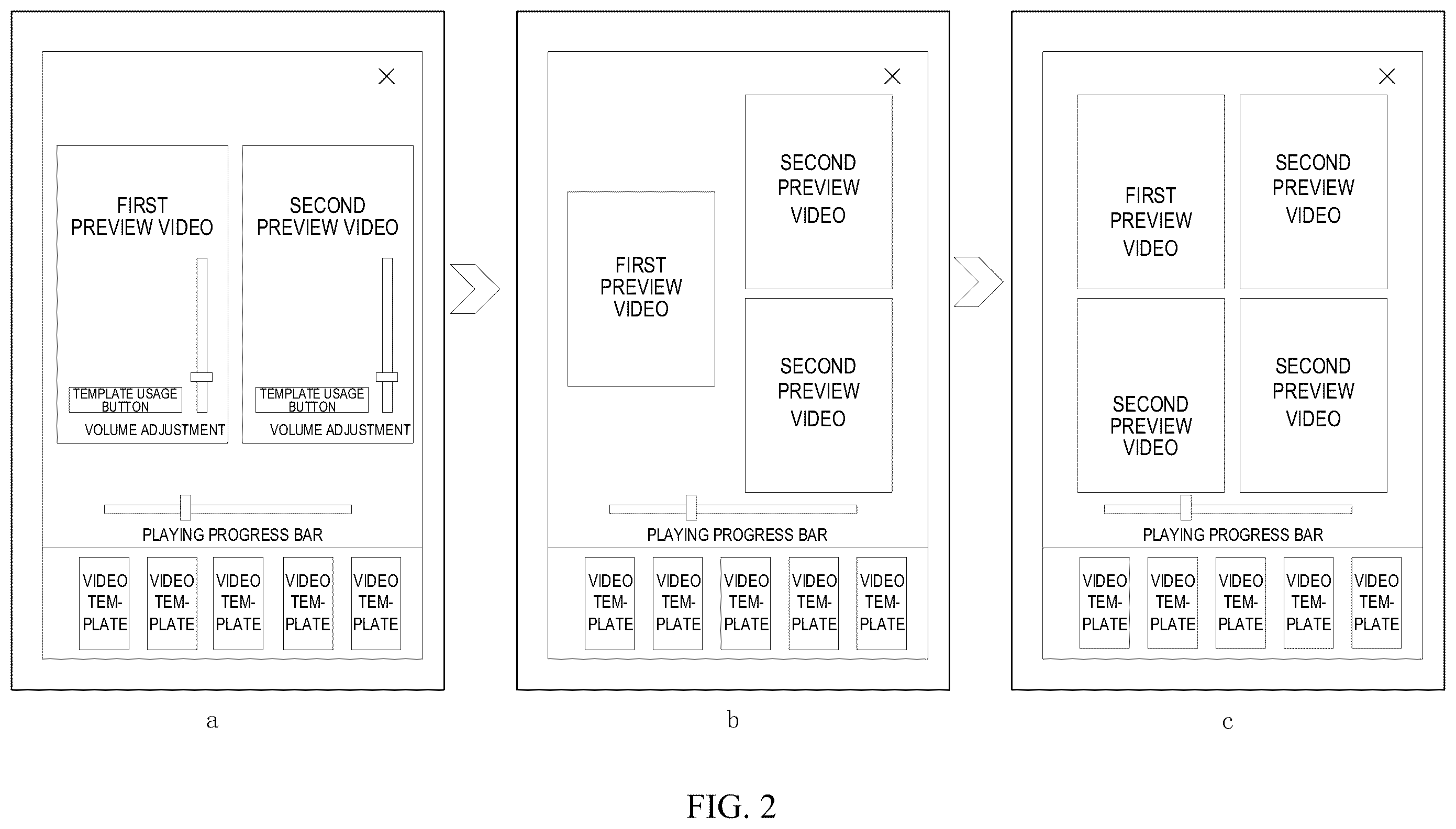 Patent US12592262 Figure 2 – Method, apparatus, readable medium and electronic device for video preview