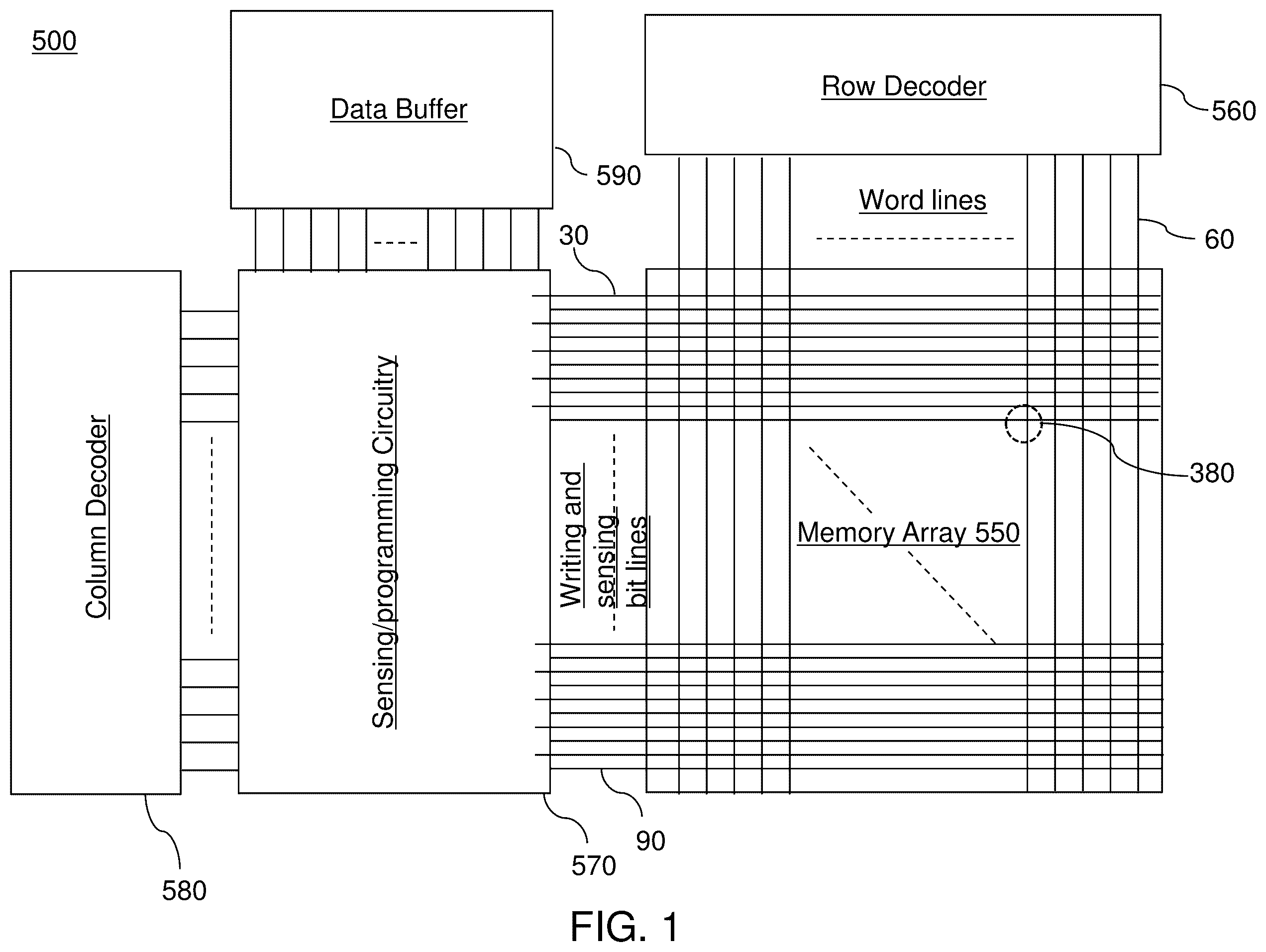 Patent US12592267 Figure 1 – Magnetoresistive memory device and method of operating same using phase controlled magnetic anisotropy
