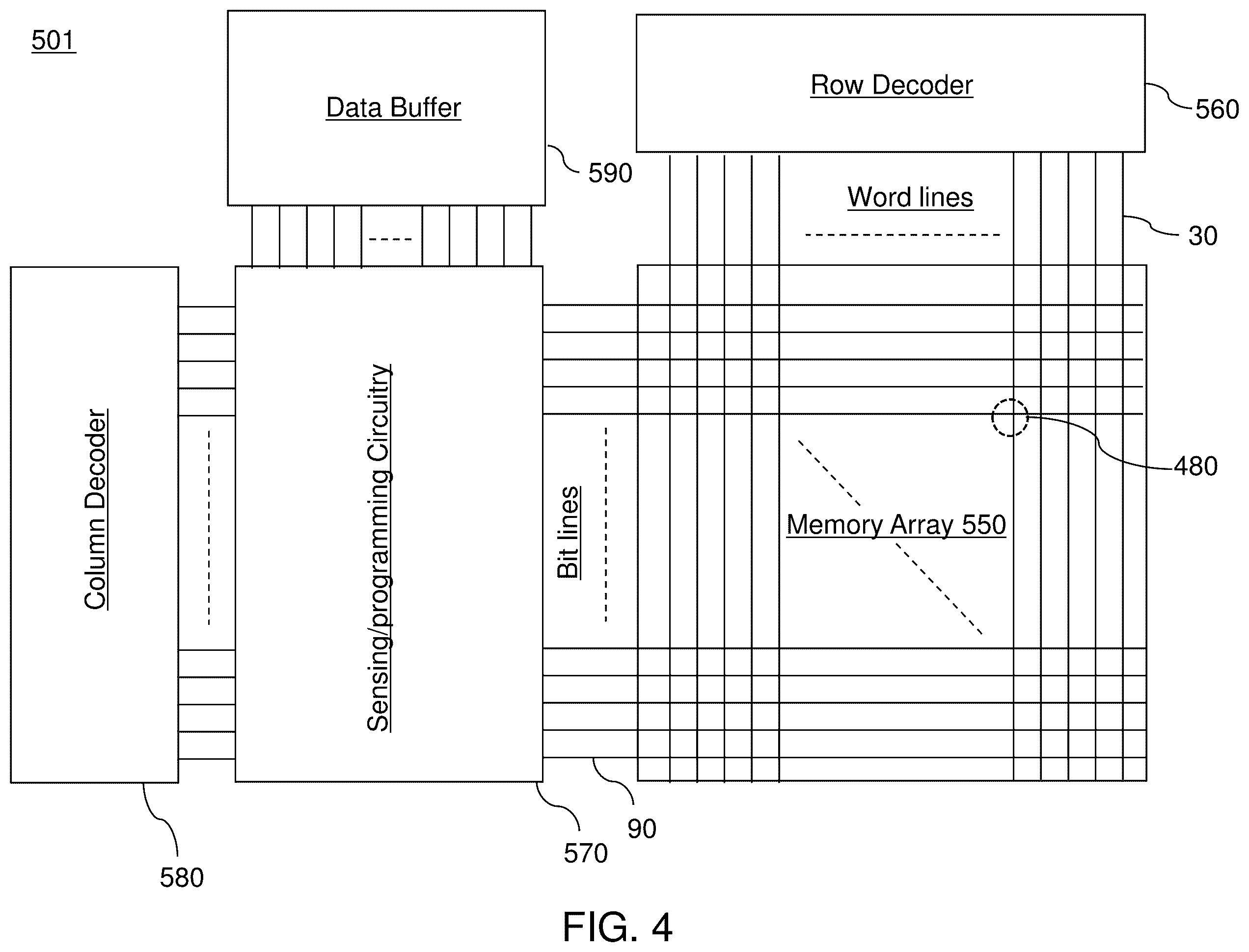 Patent US12592267 Figure 4 – Magnetoresistive memory device and method of operating same using phase controlled magnetic anisotropy