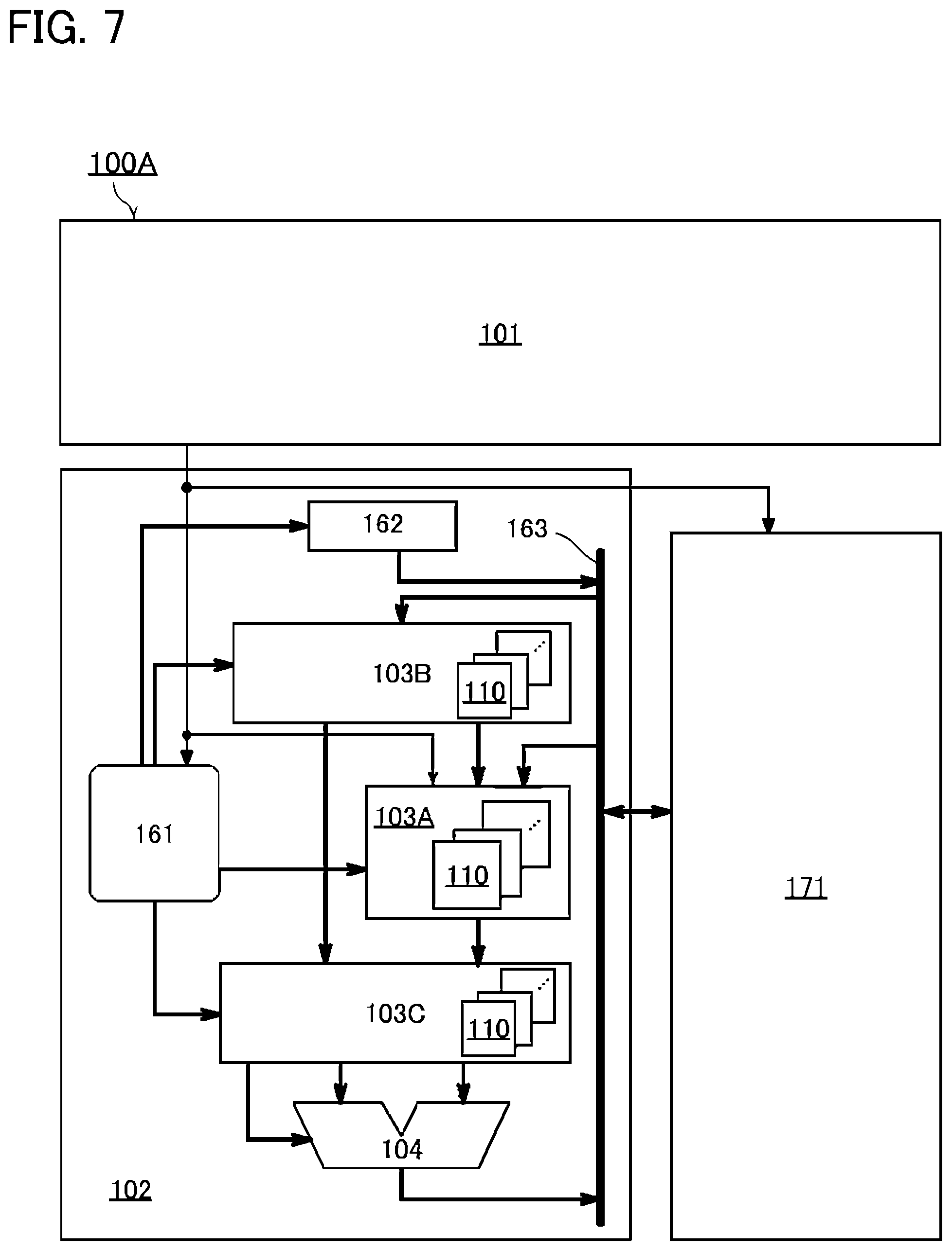 Patent US12592269 Figure 7 – Semiconductor device, display apparatus, data processing system, and control system of the semiconductor device