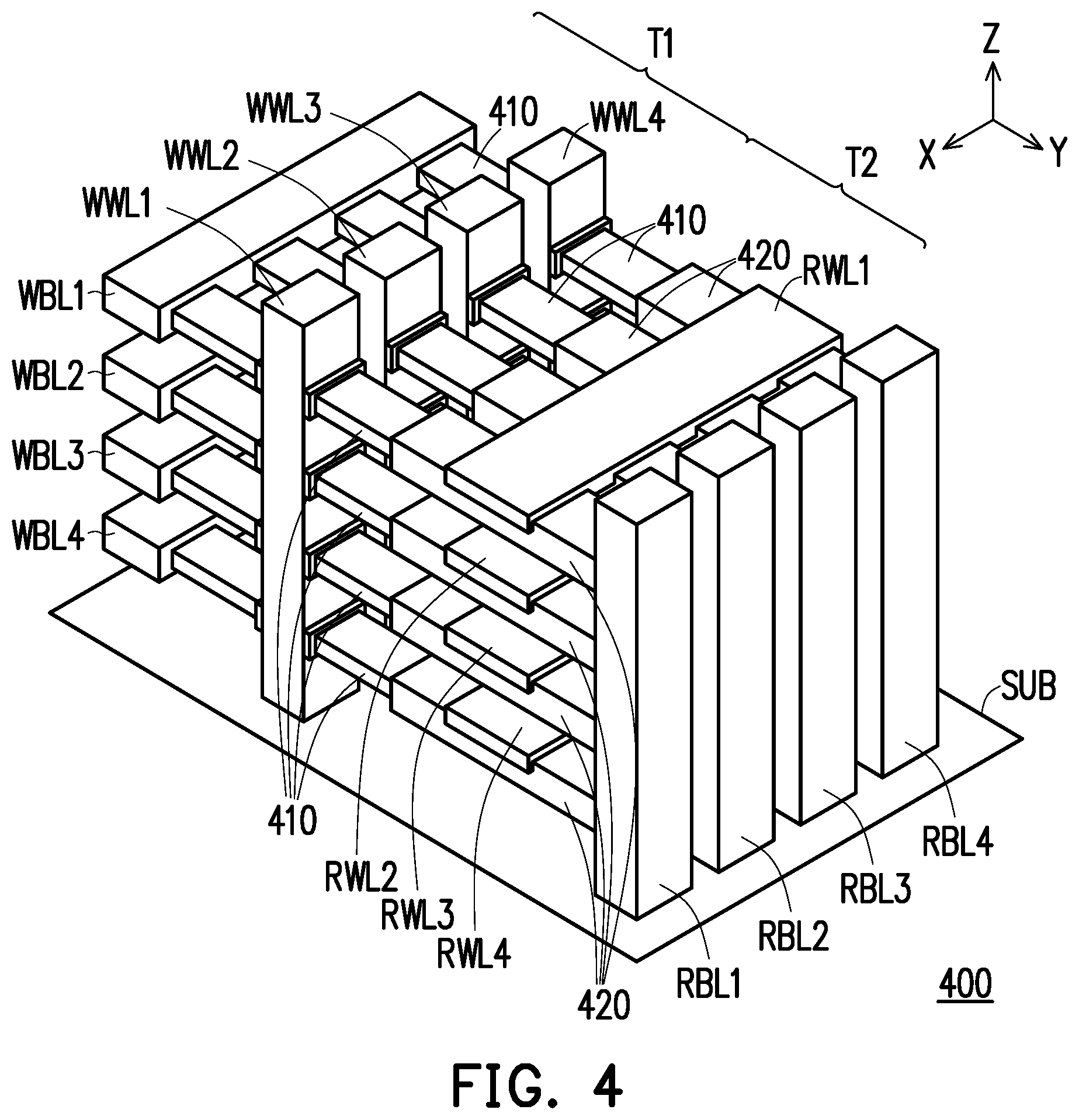 Patent US12592275 Figure 3 – Memory structure and control method for reducing layout area of memory device