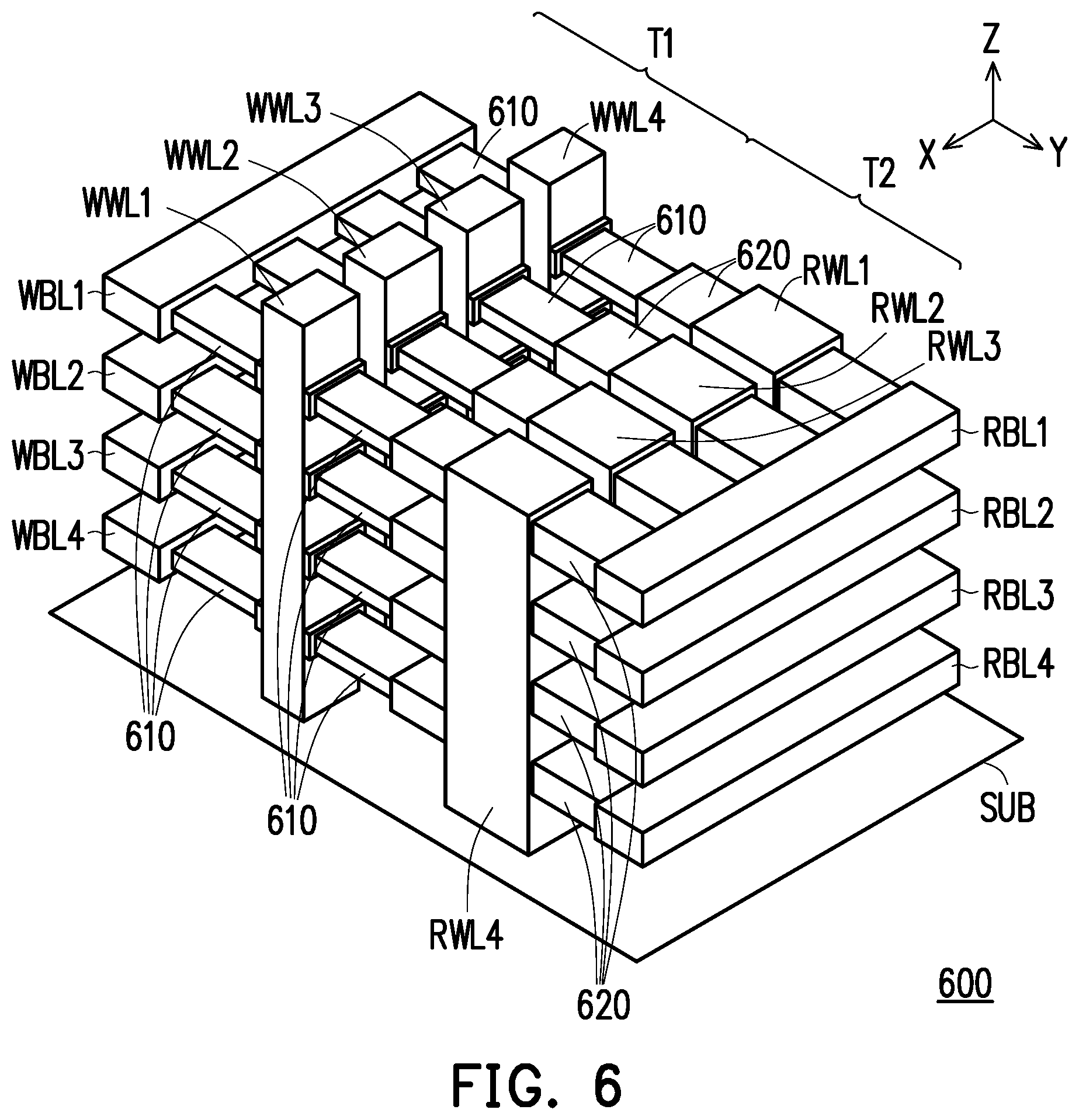 Patent US12592275 Figure 5 – Memory structure and control method for reducing layout area of memory device