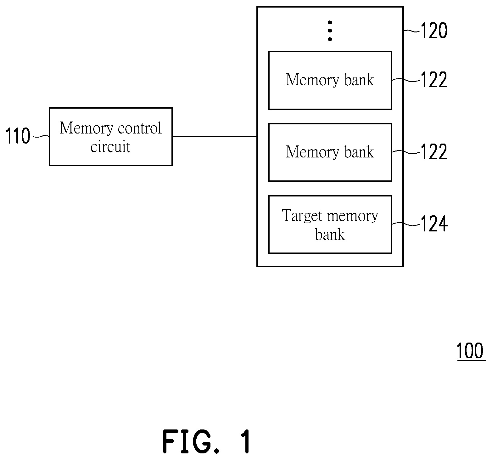 Patent US12592276 Figure 1 – Semiconductor memory device with sense amplifier that operates for two different voltage range and writing method thereof