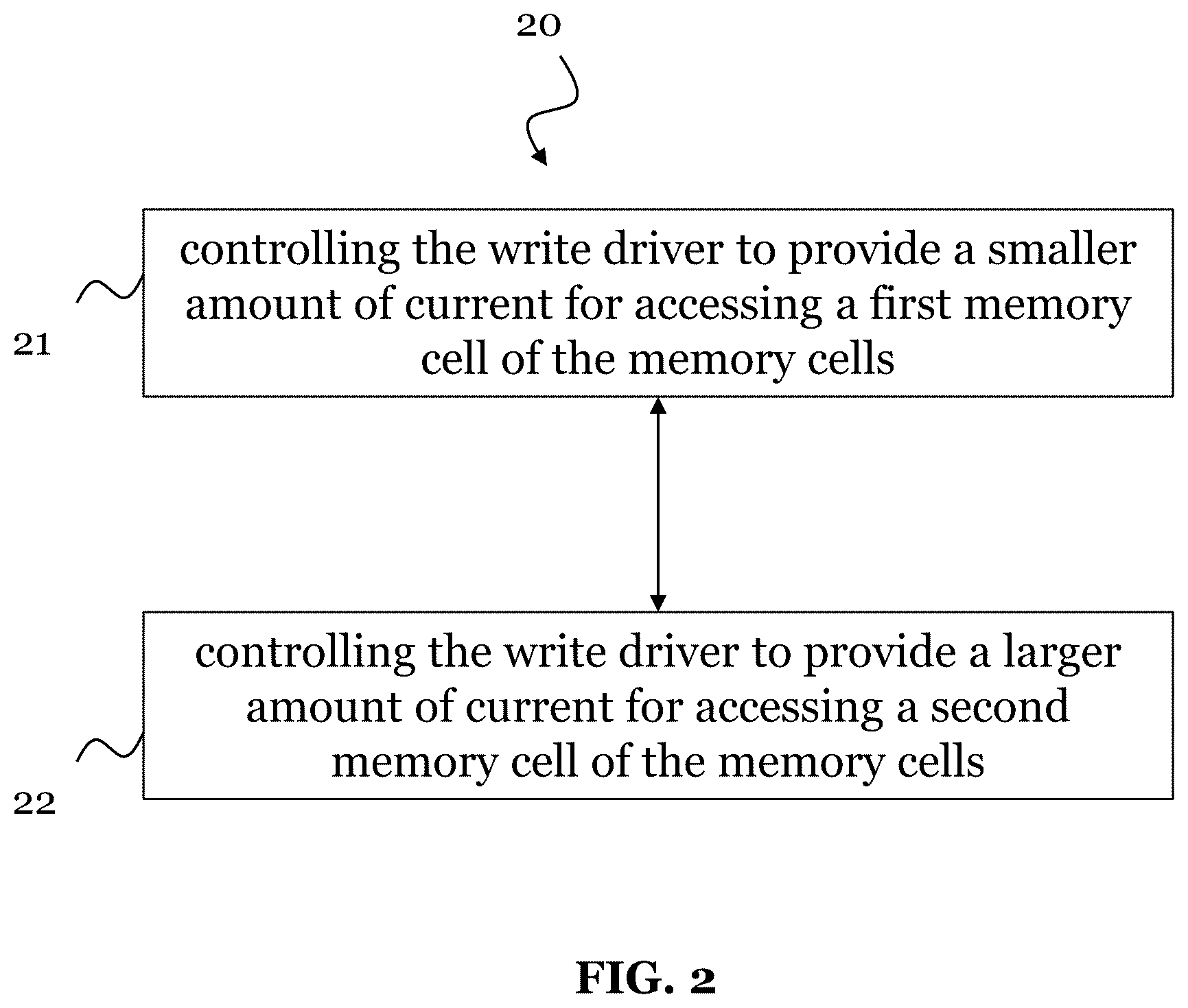 Patent US12592277 Figure 2 – Distributed write driver for memory array