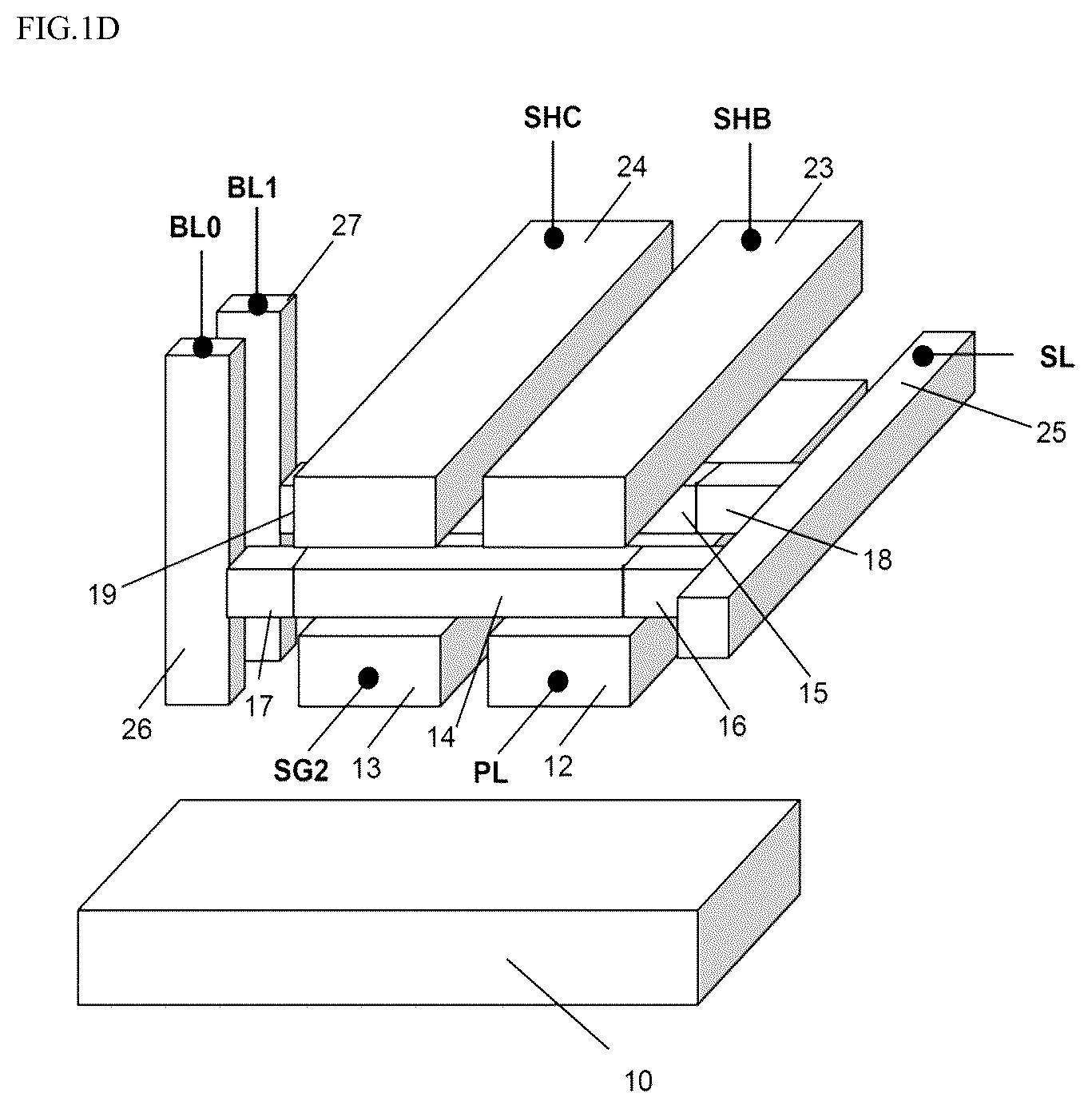 Patent US12592278 Figure 4 – Memory device using semiconductor element