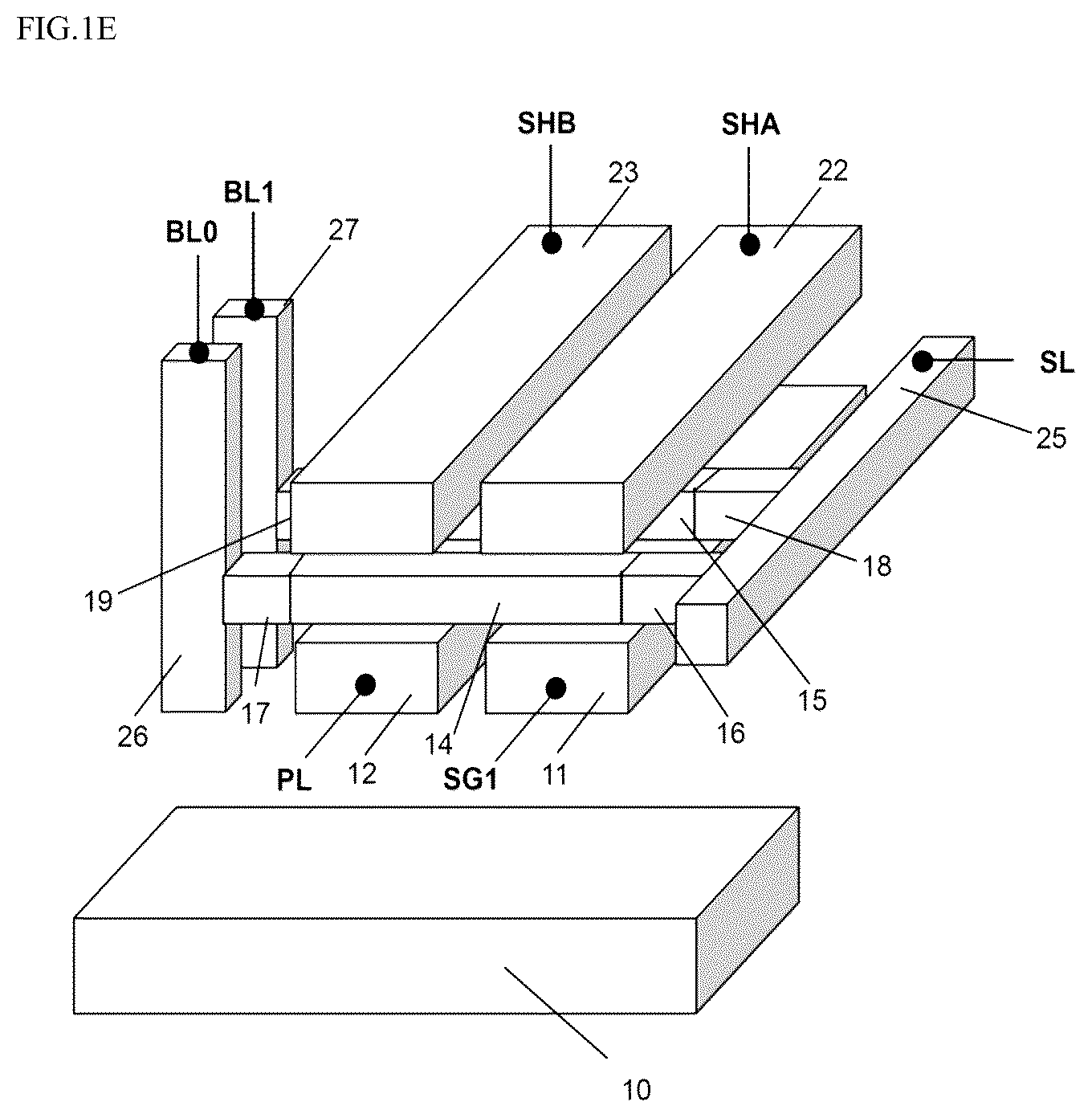 Patent US12592278 Figure 5 – Memory device using semiconductor element