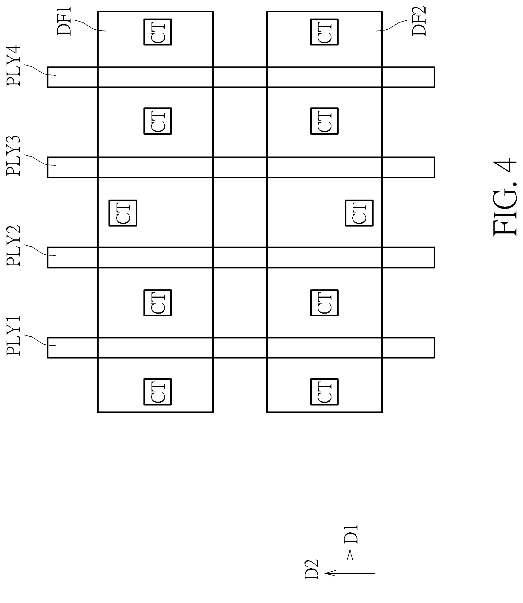 Patent US12592280 Figure 4 – Resistive random access memory and memory mini-array thereof with improved reliability