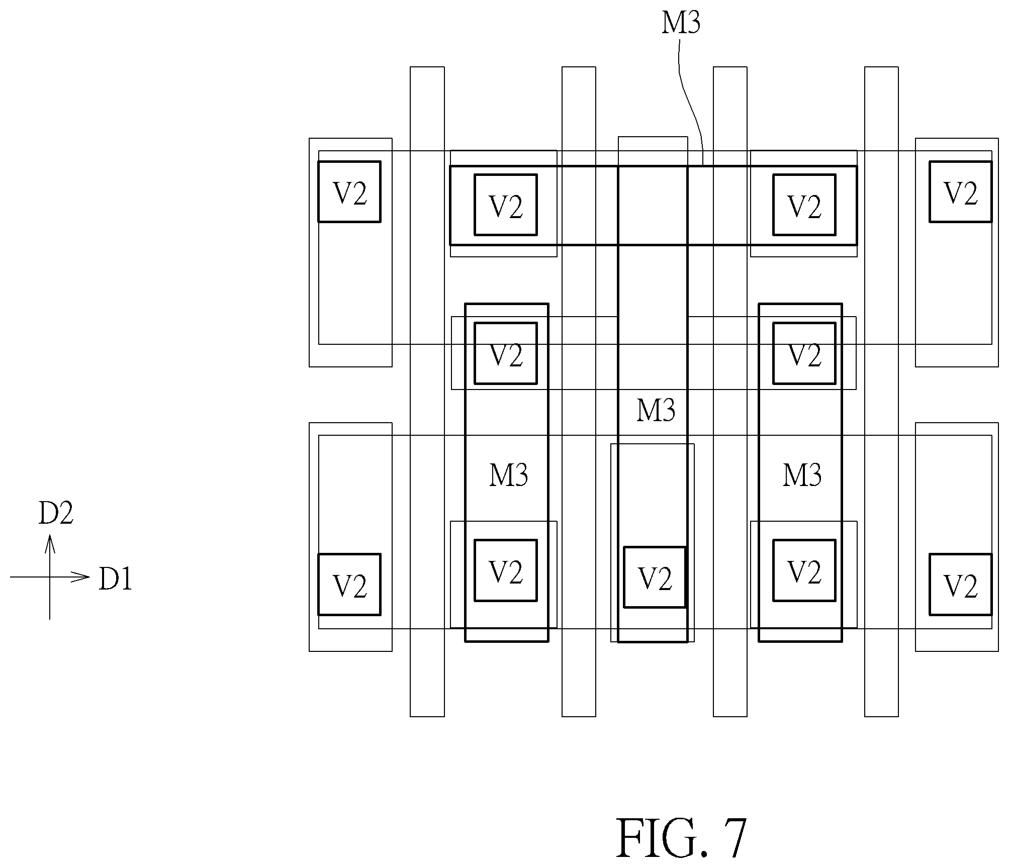 Patent US12592280 Figure 7 – Resistive random access memory and memory mini-array thereof with improved reliability