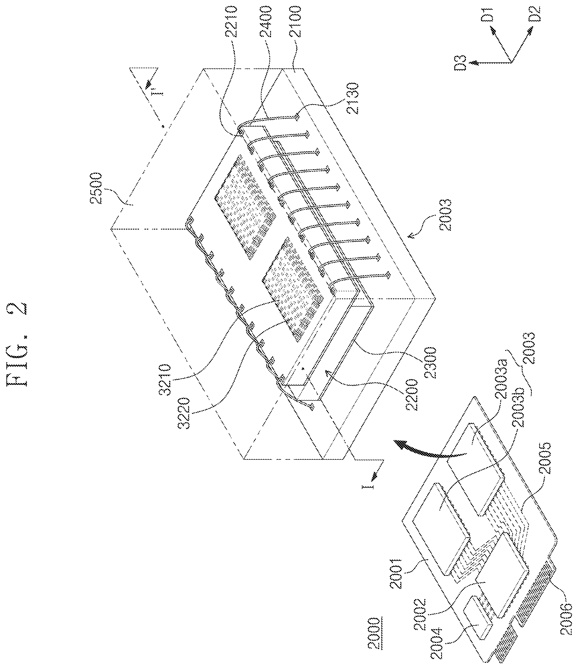 Patent US12592281 Figure 2 – Semiconductor devices and electronic systems including the same
