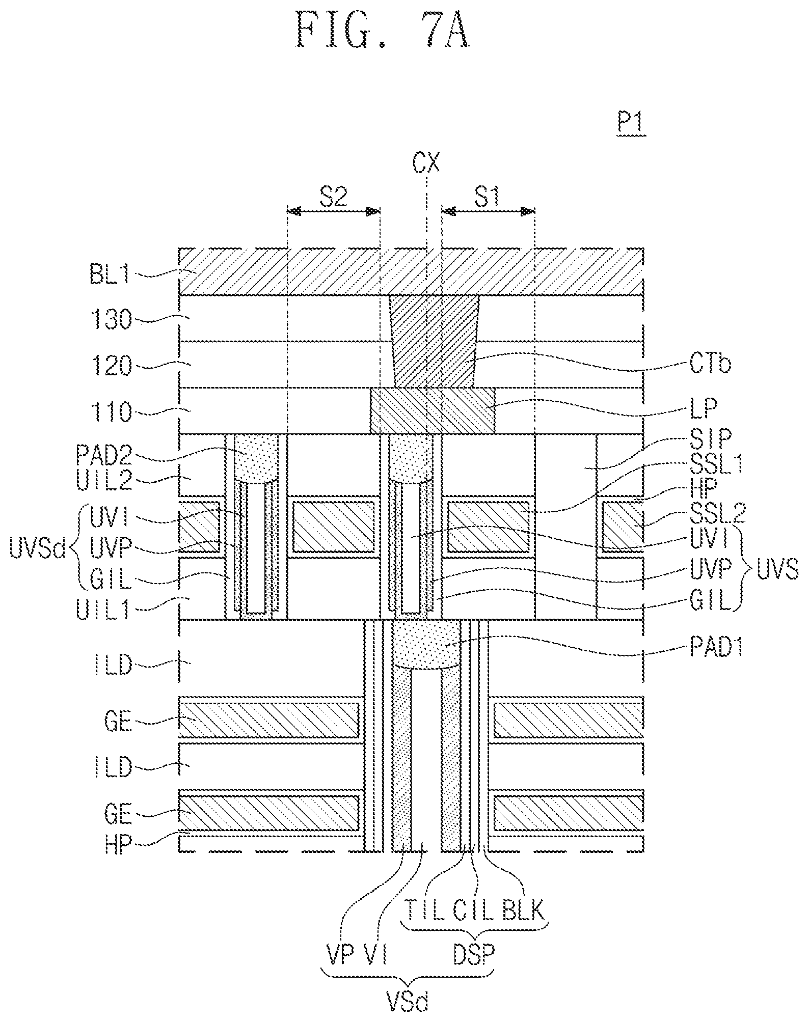 Patent US12592281 Figure 8 – Semiconductor devices and electronic systems including the same