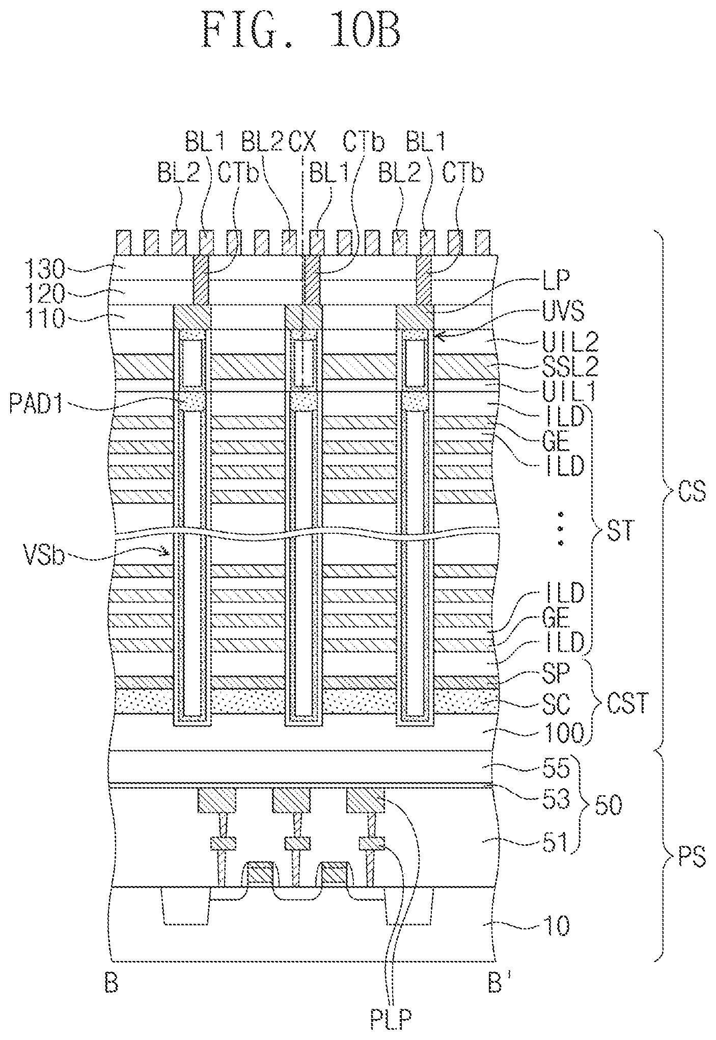 Patent US12592281 Figure 15 – Semiconductor devices and electronic systems including the same