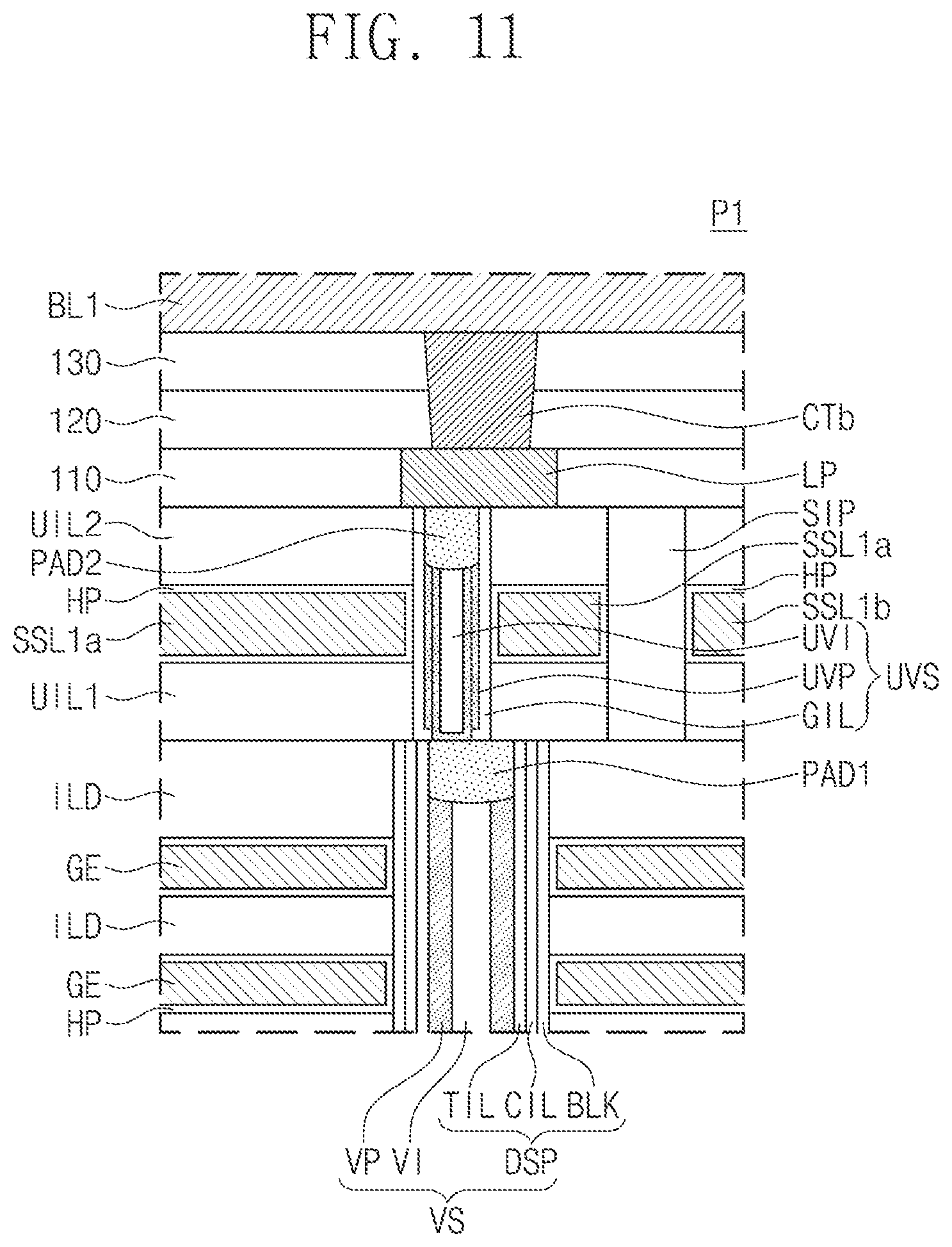 Patent US12592281 Figure 16 – Semiconductor devices and electronic systems including the same