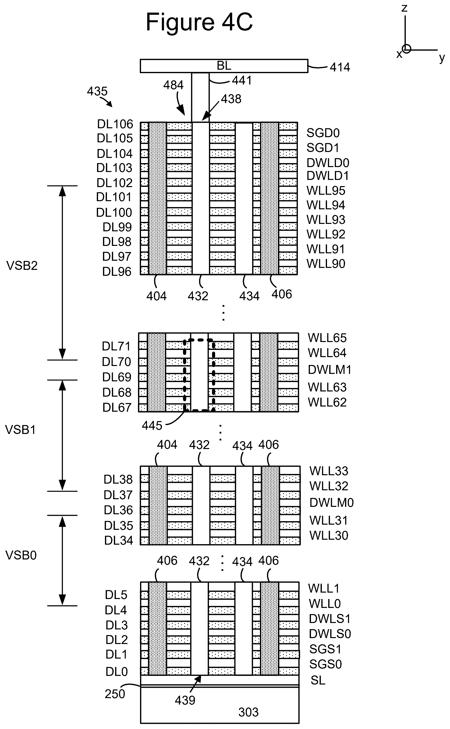 Patent US12592286 Figure 7 – Nonvolatile memory read with asymmetric read-pass voltages