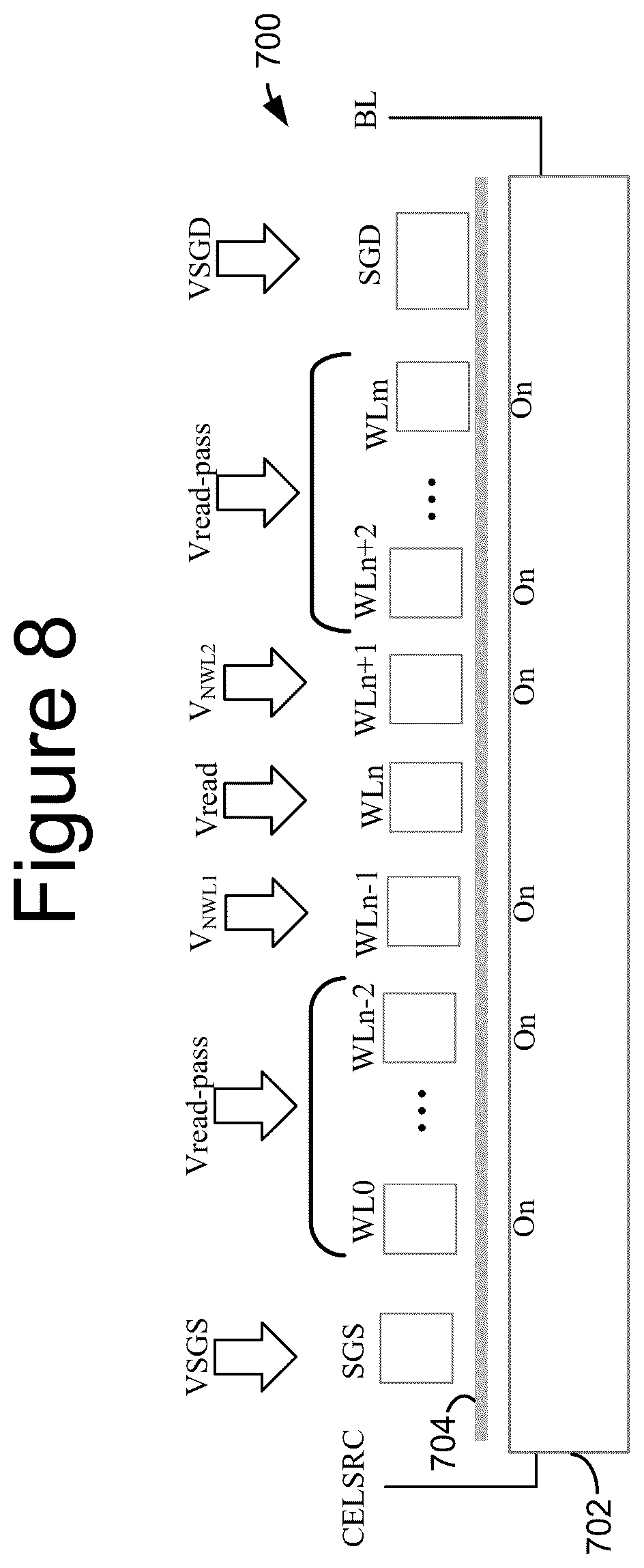 Patent US12592286 Figure 15 – Nonvolatile memory read with asymmetric read-pass voltages