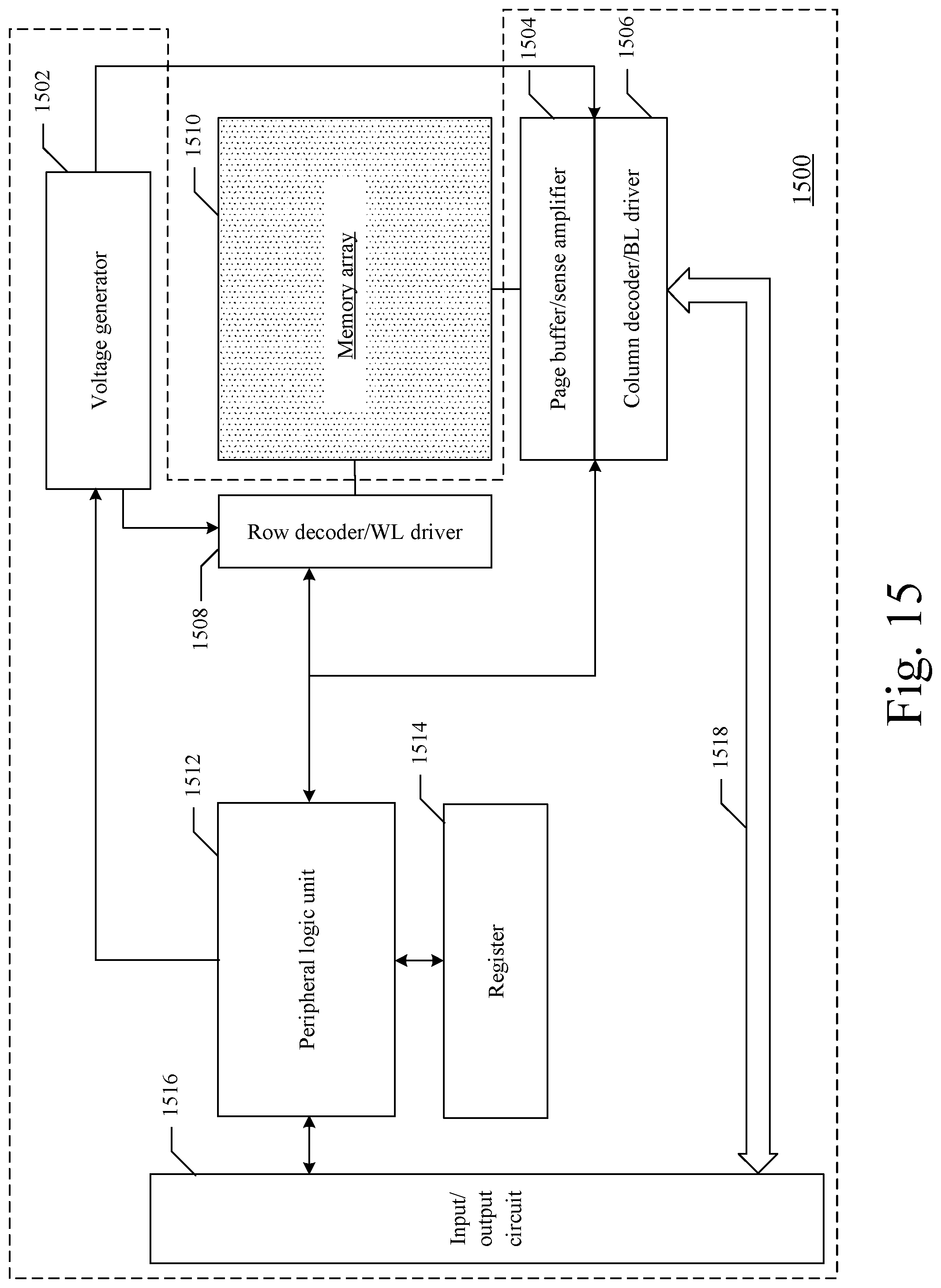 Patent US12592287 Figure 15 – Memory, memory system, program method of memory, and electronic apparatus