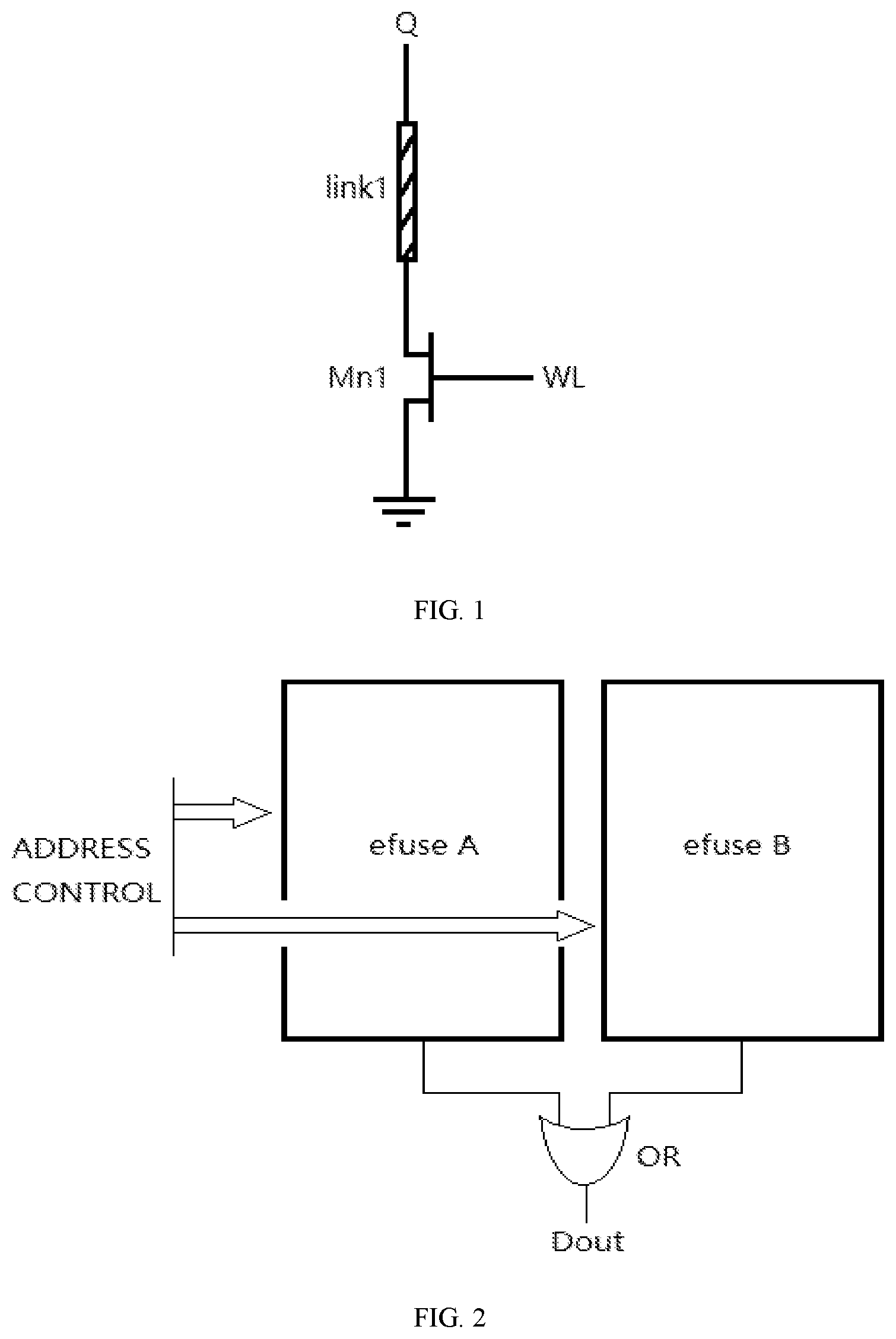 Patent US12592292 — Efuse unit and application circuit thereof — Figure 1
