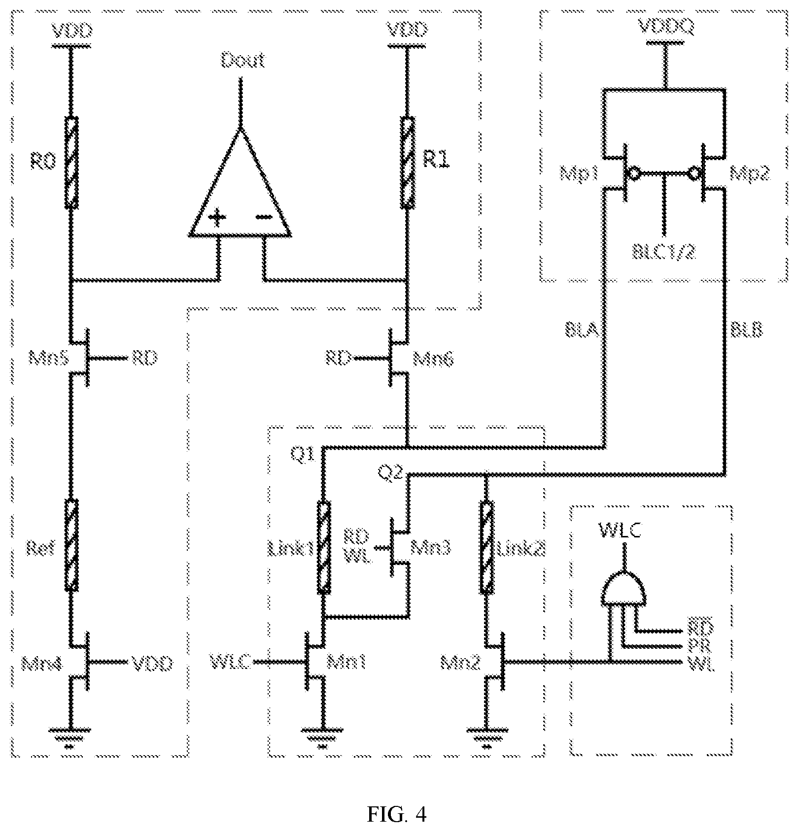 Patent US12592292 Figure 3 – Efuse unit and application circuit thereof