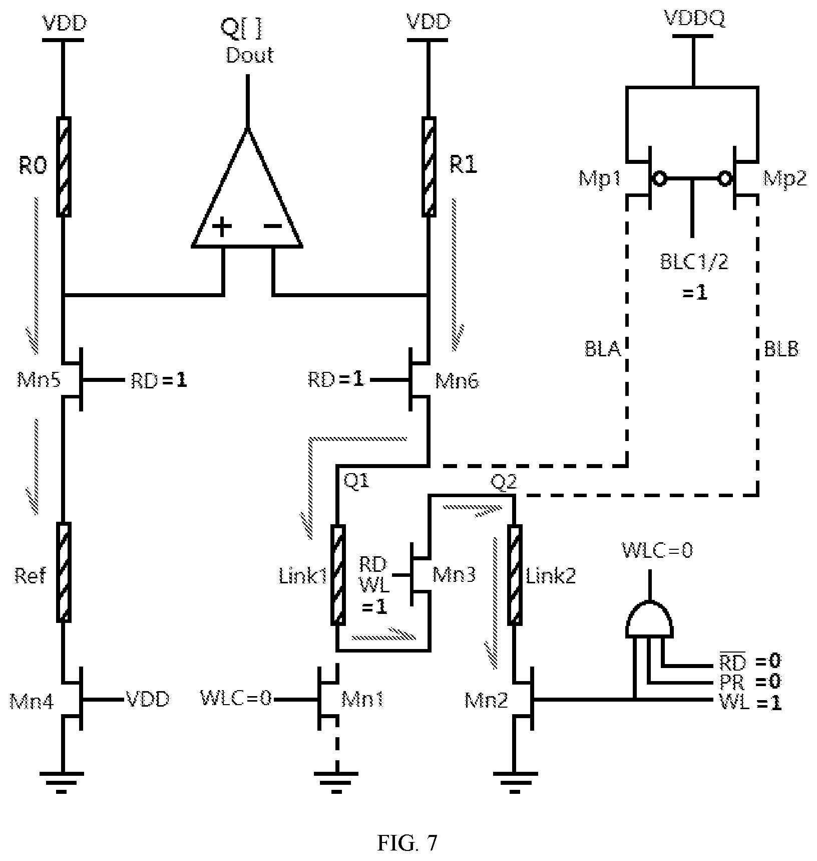 Patent US12592292 Figure 6 – Efuse unit and application circuit thereof