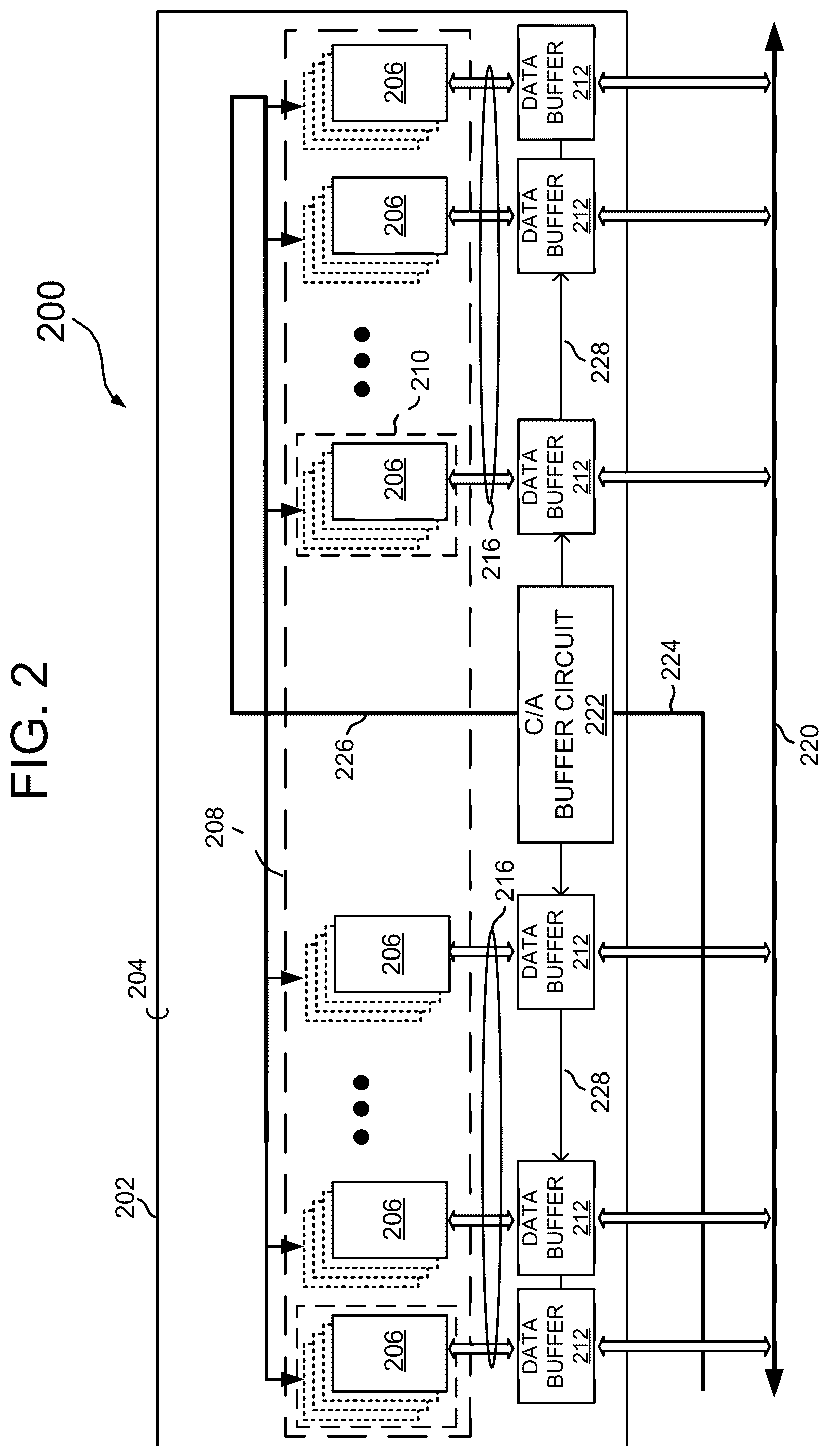 Patent US12592296 Figure 2 – Buffer circuit with adaptive repair capability