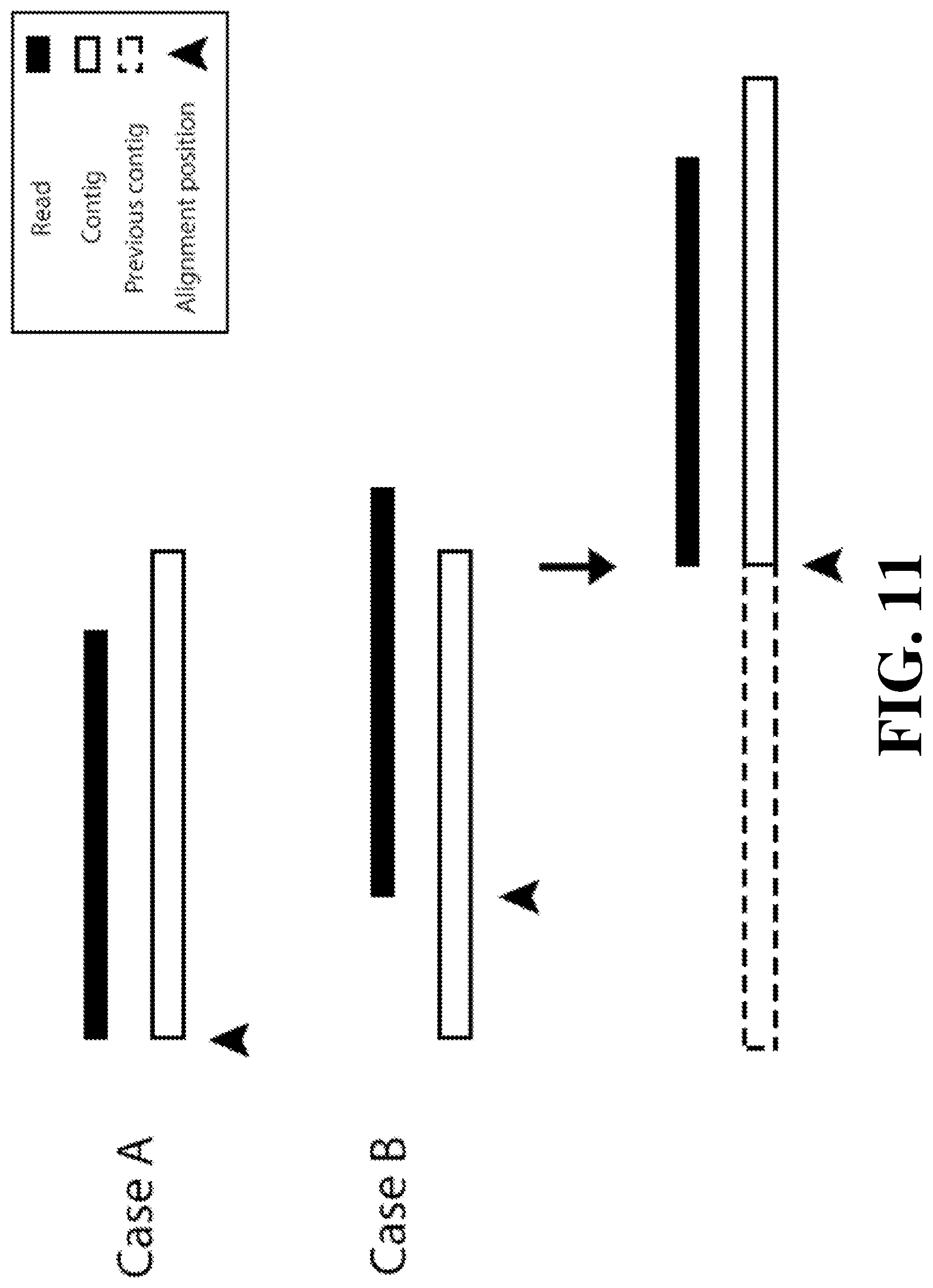 Patent US12592297 Figure 9 – Method of aligning strings of characters representing genomic data and related hardware device
