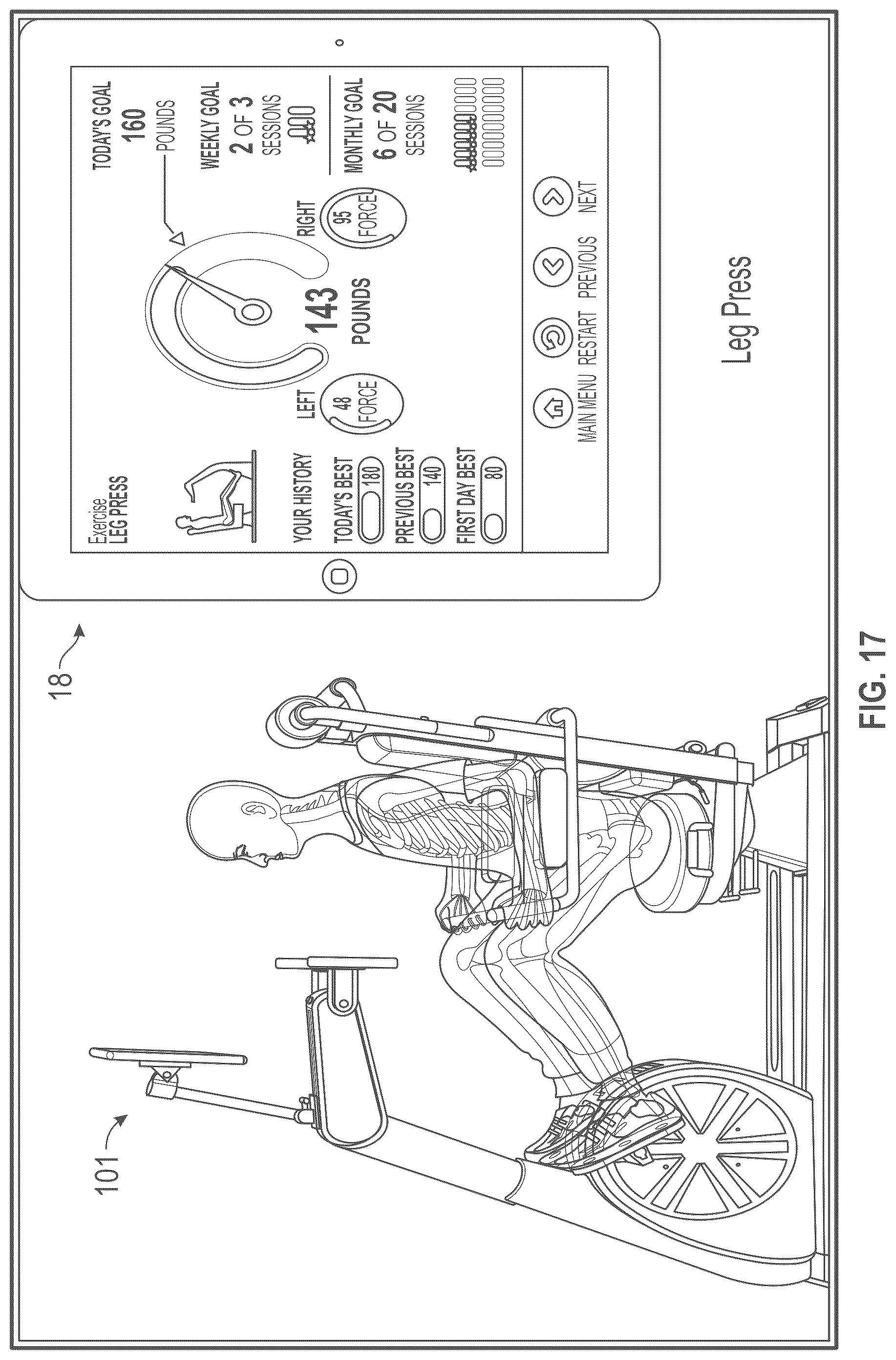 Patent US12592308 Figure 17 – System and method for an artificial intelligence engine that uses a multi-disciplinary data source to determine comorbidity information pertaining to users and to generate exercise plans for desired user goals