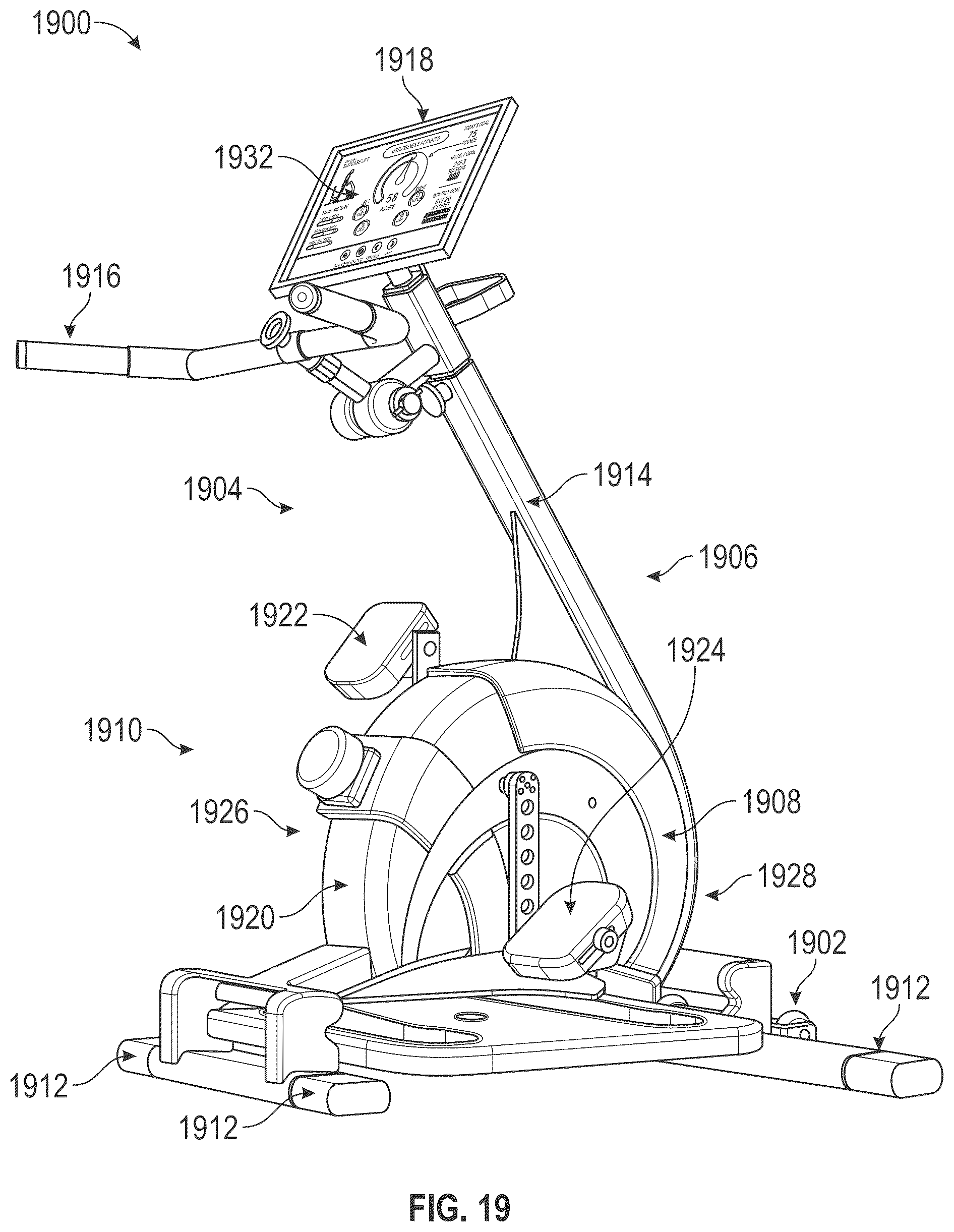 Patent US12592308 Figure 19 – System and method for an artificial intelligence engine that uses a multi-disciplinary data source to determine comorbidity information pertaining to users and to generate exercise plans for desired user goals