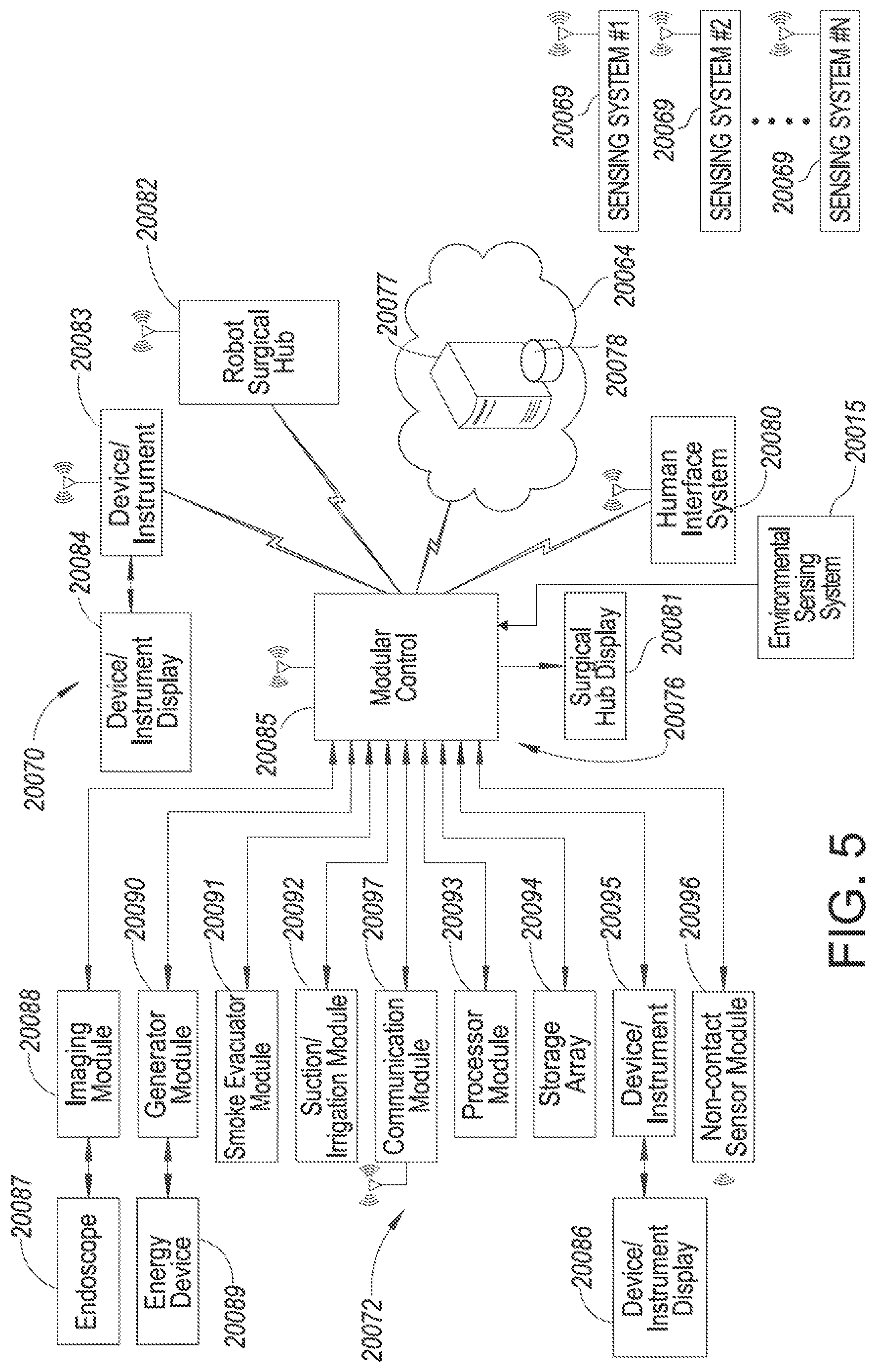 Patent US12592312 Figure 7 – Surgical data system and control