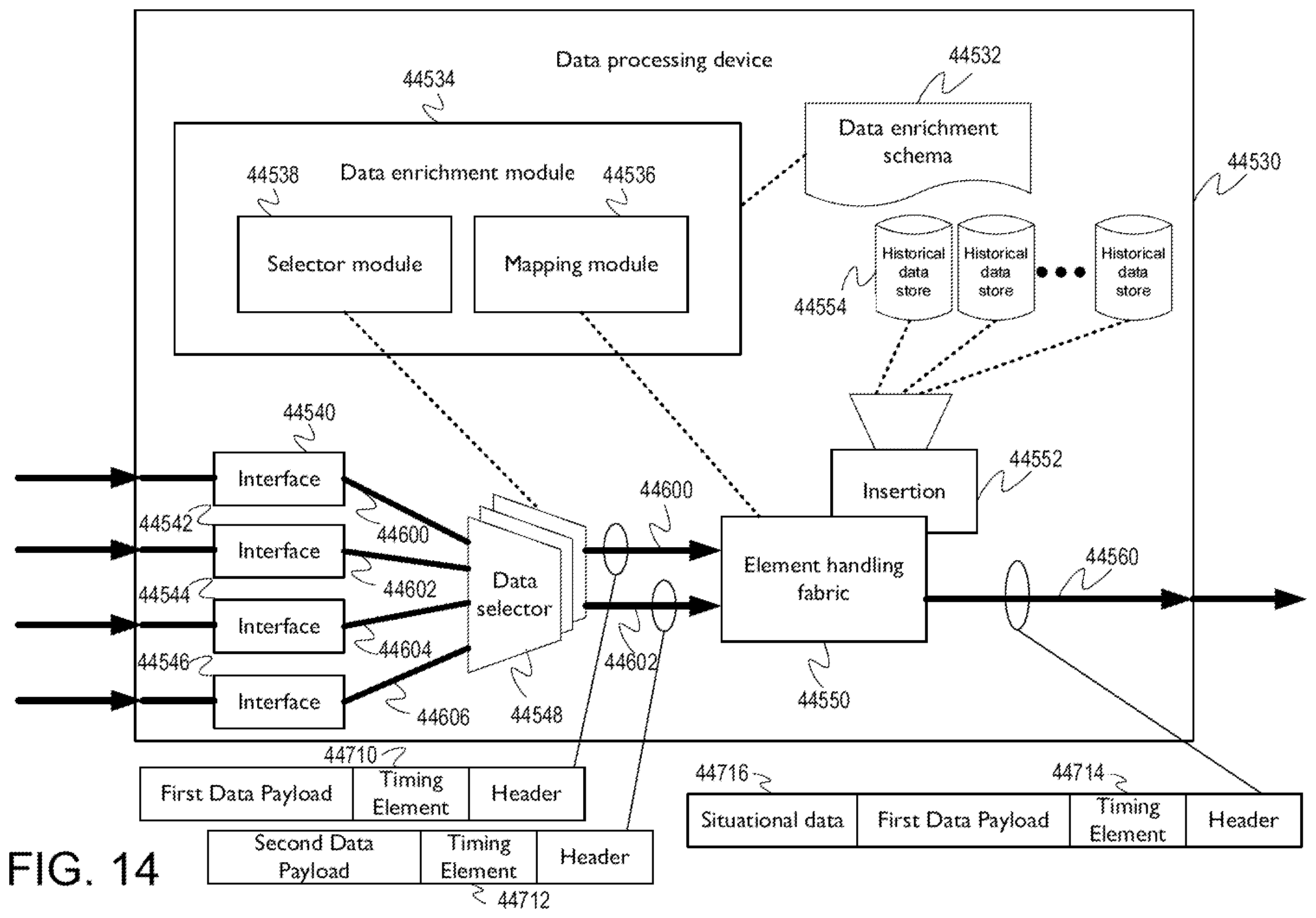 Patent US12592312 Figure 16 – Surgical data system and control