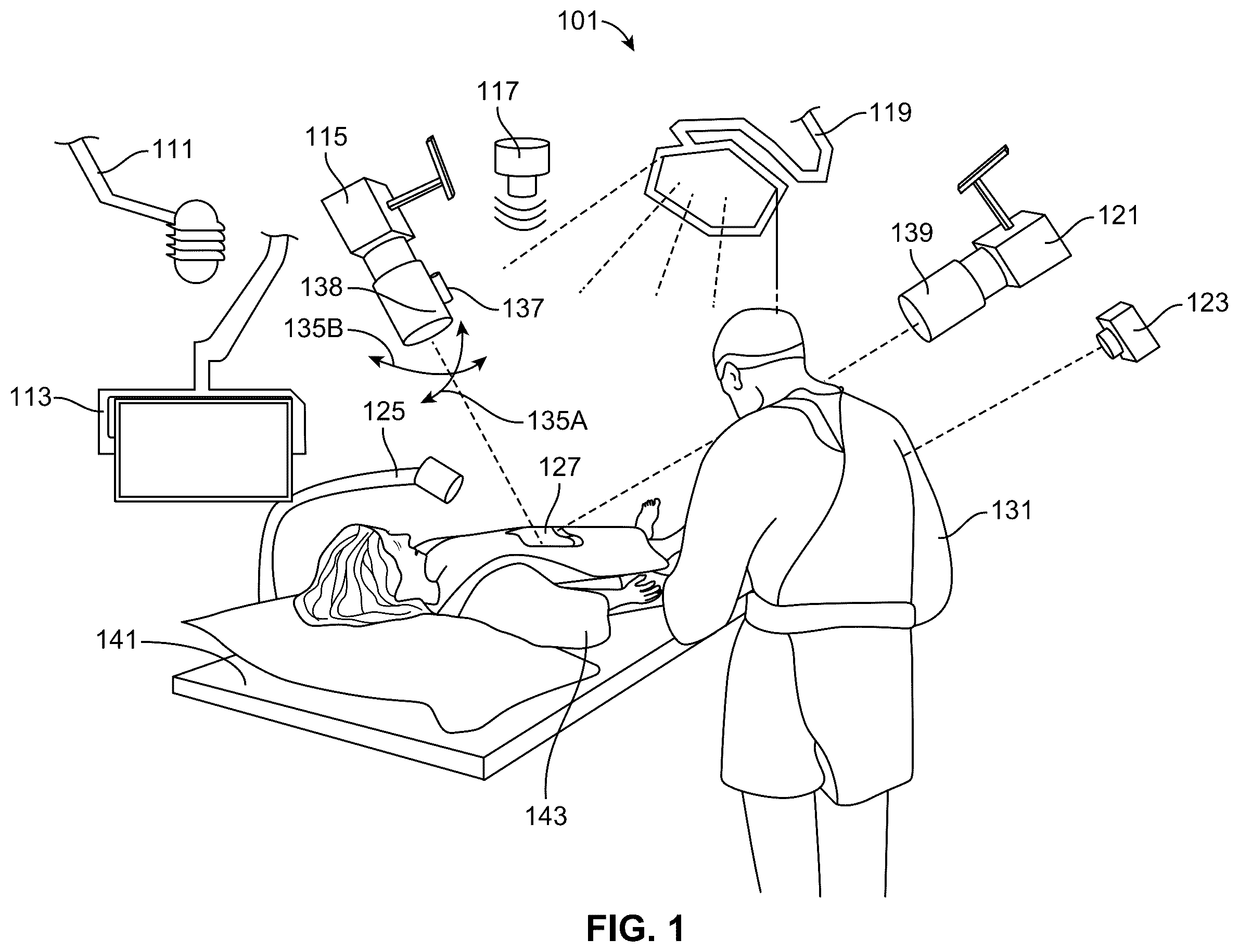 Patent US12592313 Figure 1 – Analyzing surgical videos to identify a billing coding mismatch