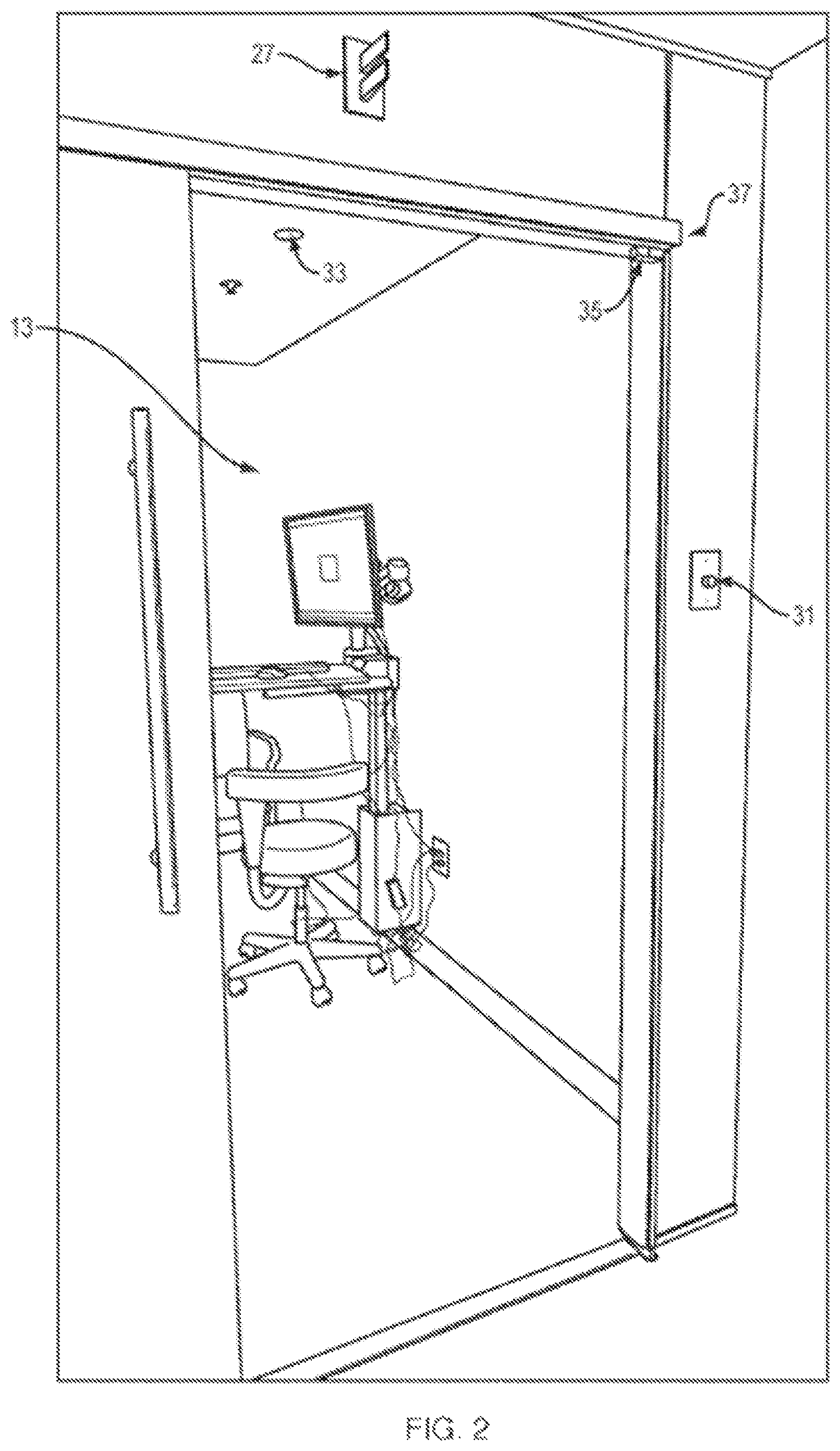 Patent US12592314 Figure 2 – Patient treatment status notification system