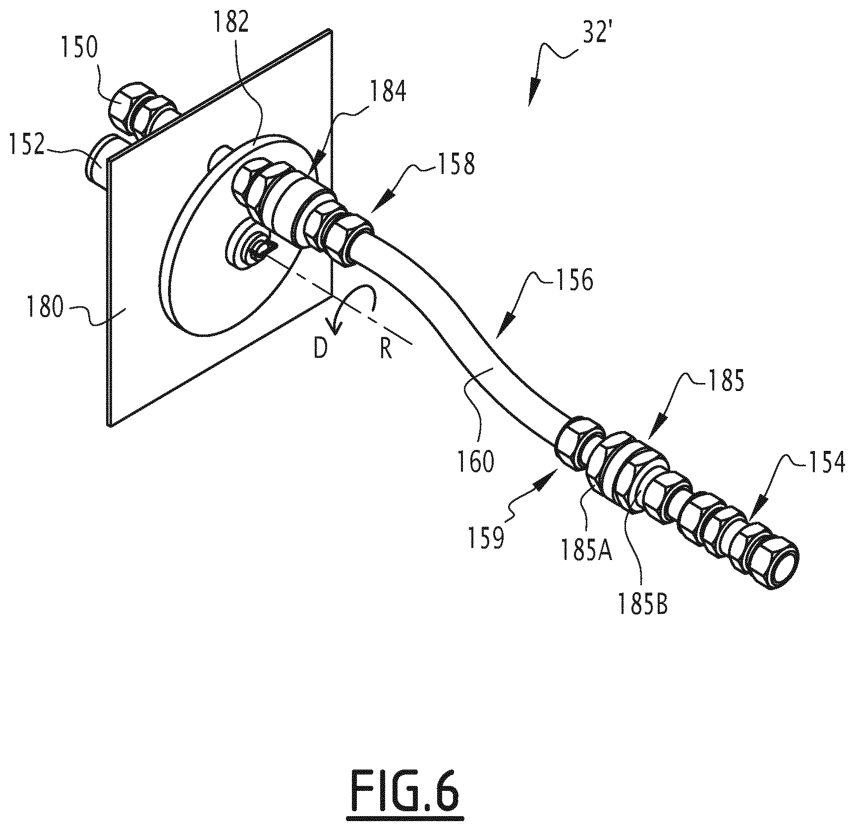 Patent US12592326 Figure 6 – Installation and method for producing activated irradiation targets in an instrumentation tube system of a nuclear reactor