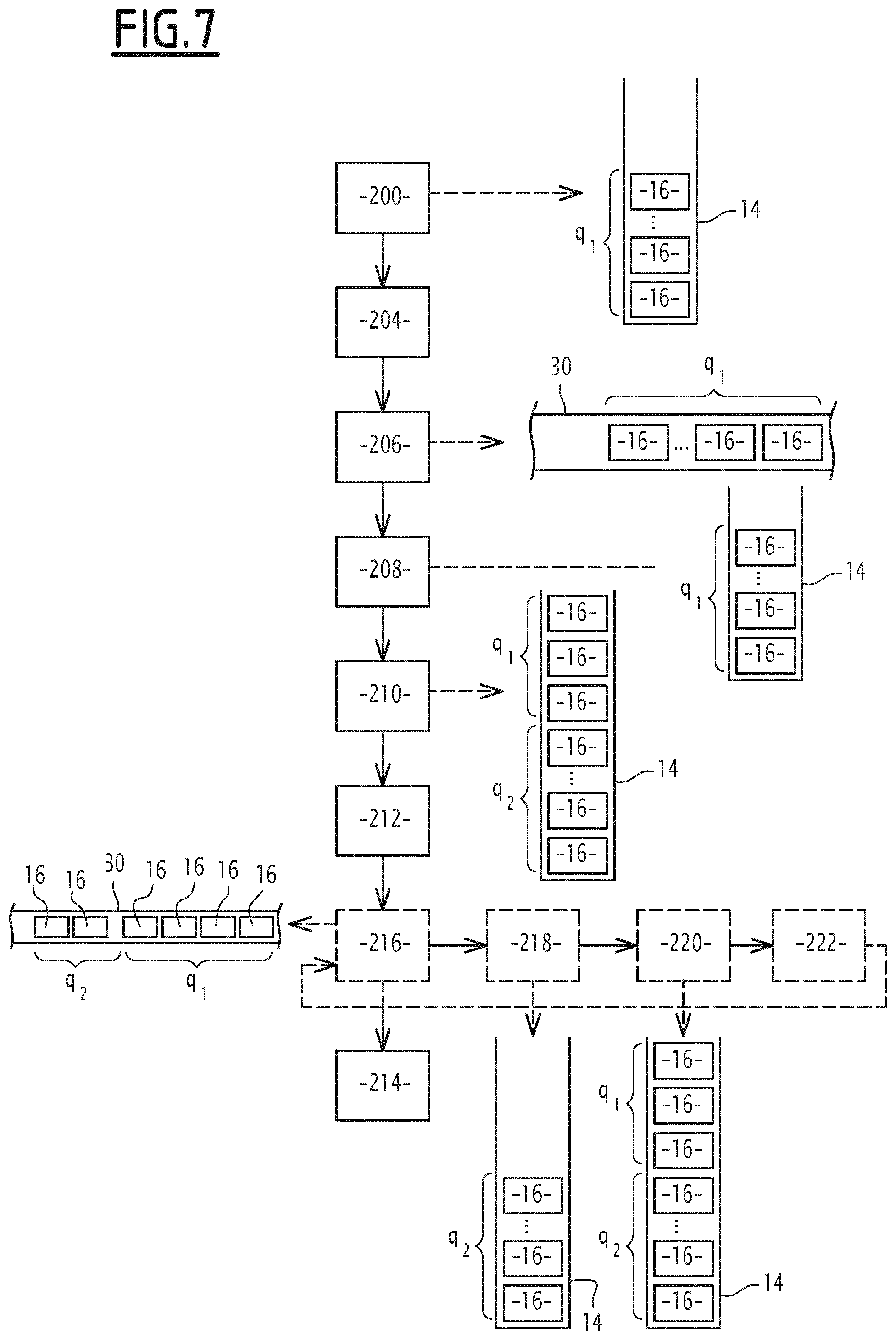 Patent US12592326 Figure 7 – Installation and method for producing activated irradiation targets in an instrumentation tube system of a nuclear reactor