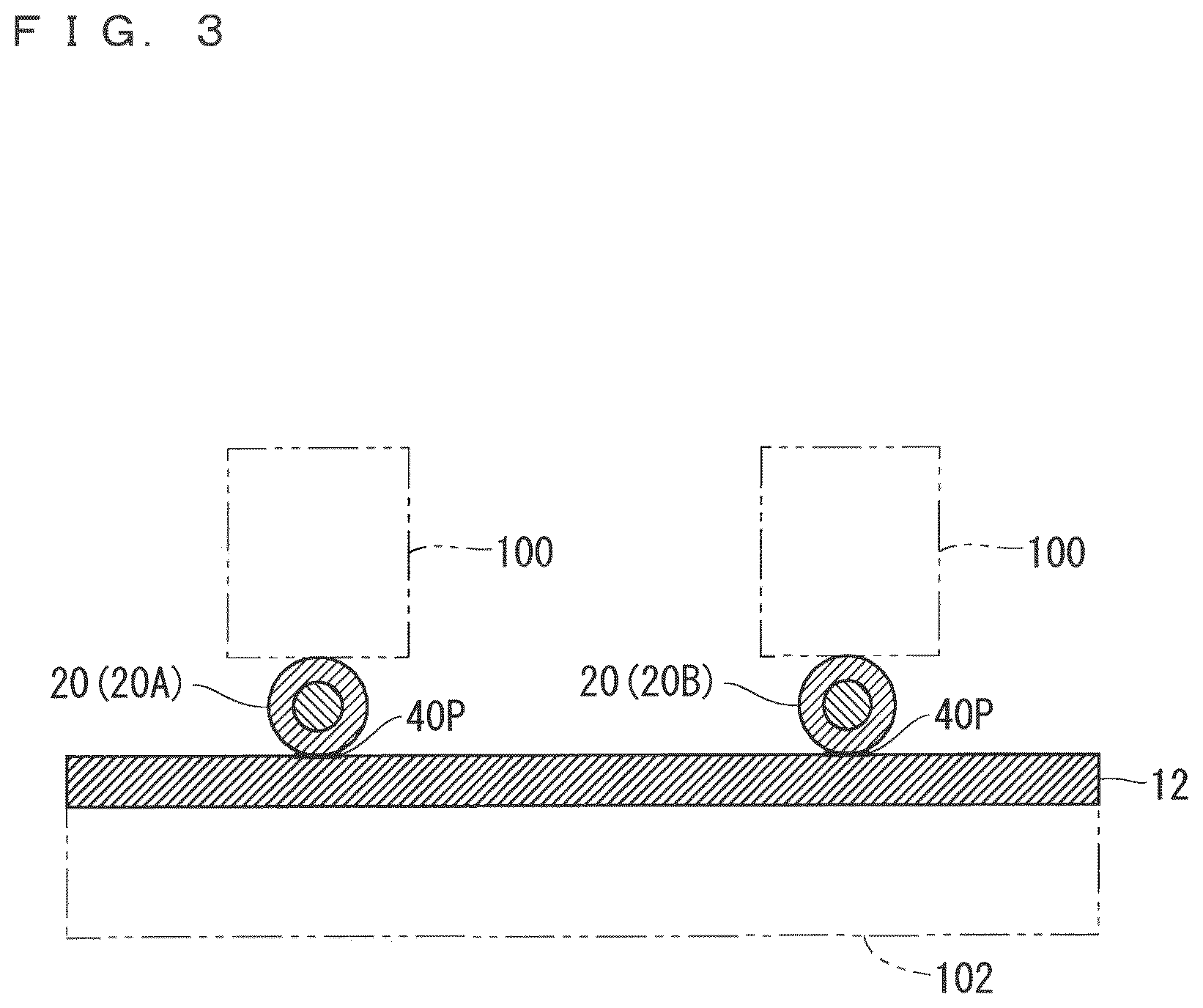Patent US12592327 Figure 3 – Wiring member