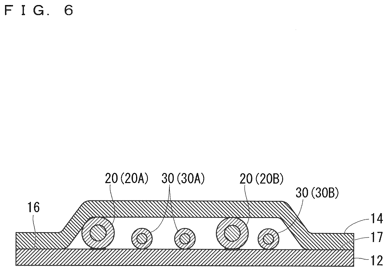 Patent US12592327 Figure 6 – Wiring member