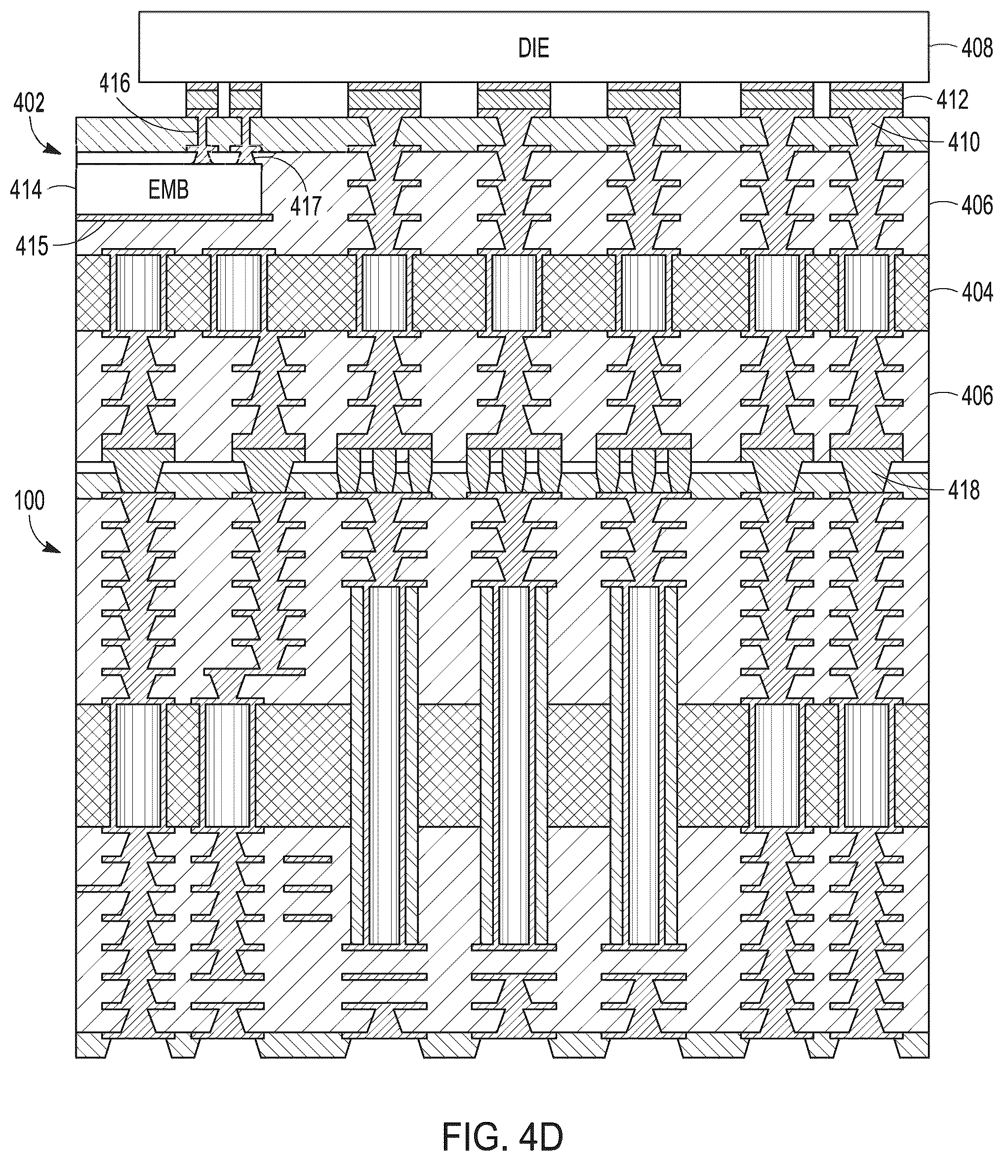 Patent US12592334 Figure 9 – Stacked magnetic inductor and method