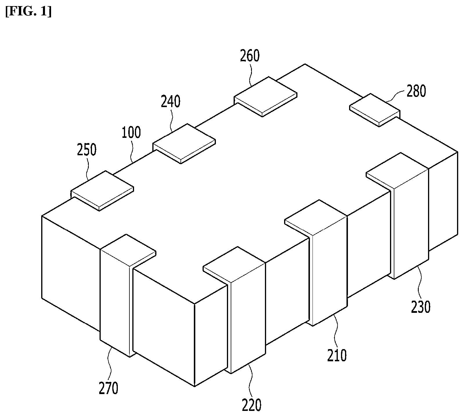 Patent US12592336 — Laminated common mode filter — Figure 1