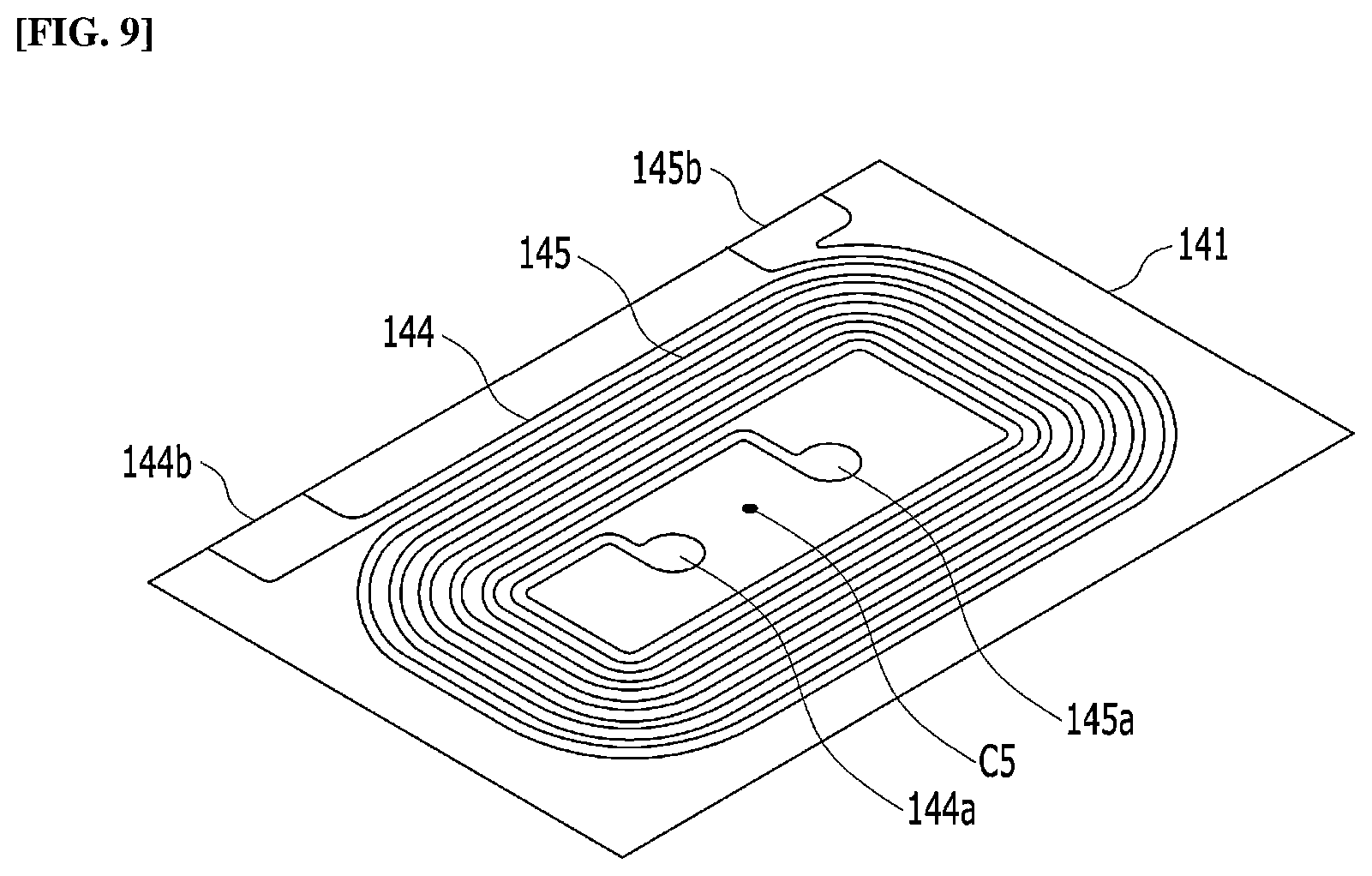 Patent US12592336 Figure 6 – Laminated common mode filter
