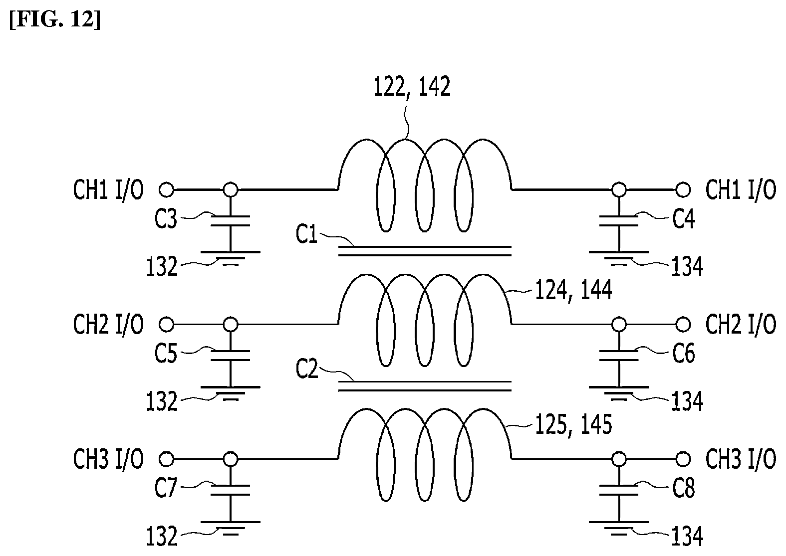 Patent US12592336 Figure 9 – Laminated common mode filter