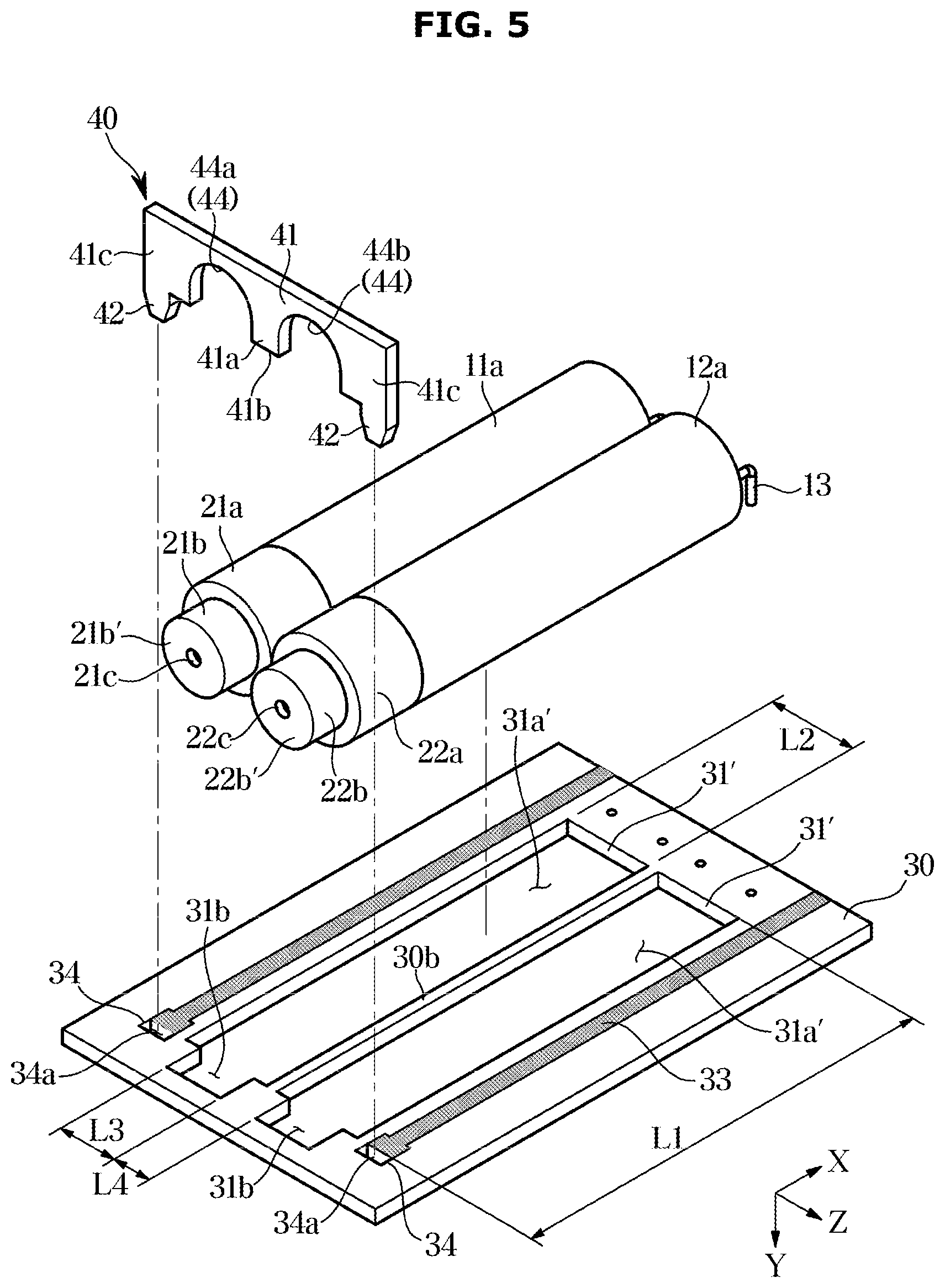 Patent US12592337 Figure 5 – Capacitor and electronic device comprising same