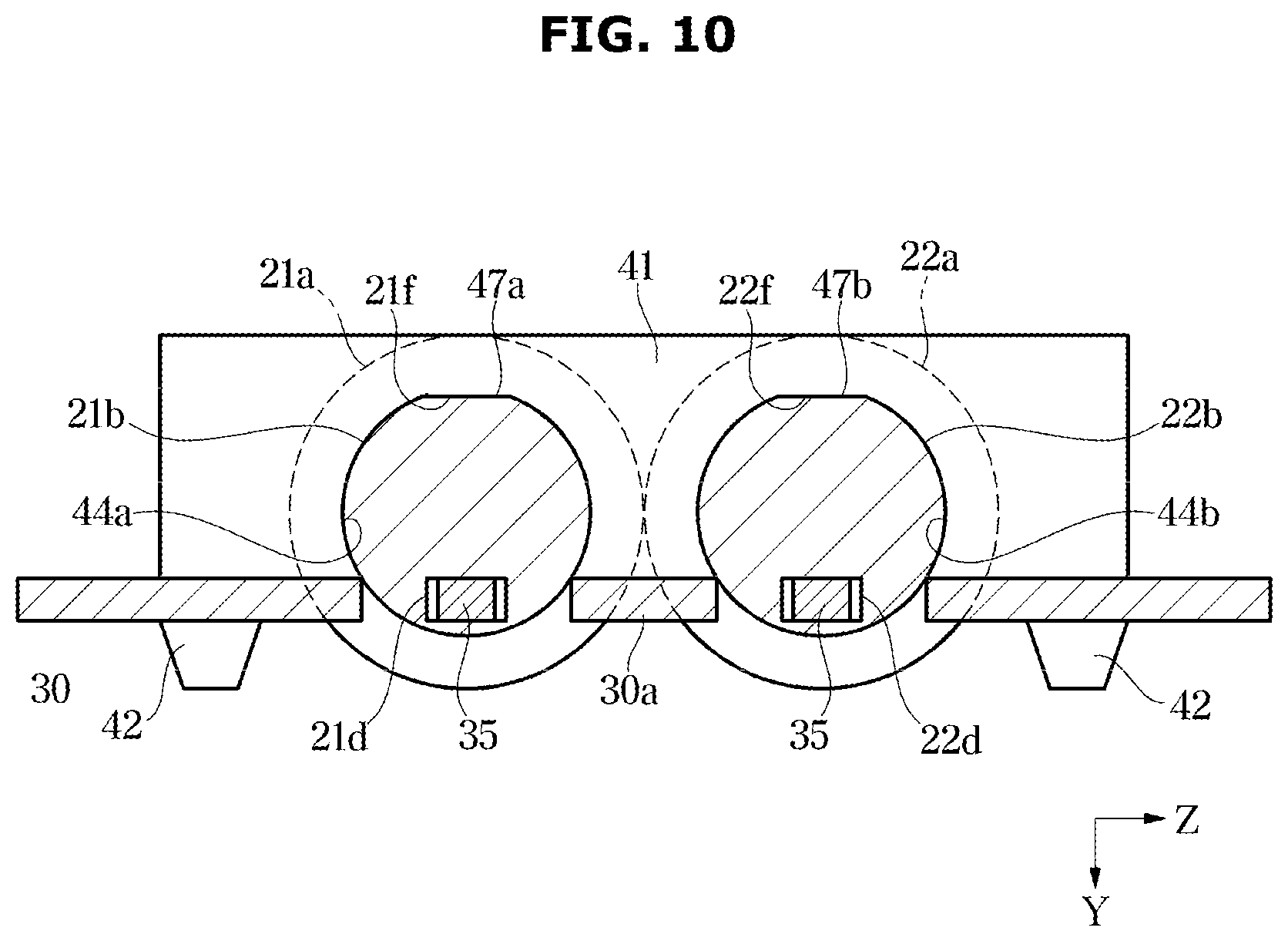 Patent US12592337 Figure 10 – Capacitor and electronic device comprising same
